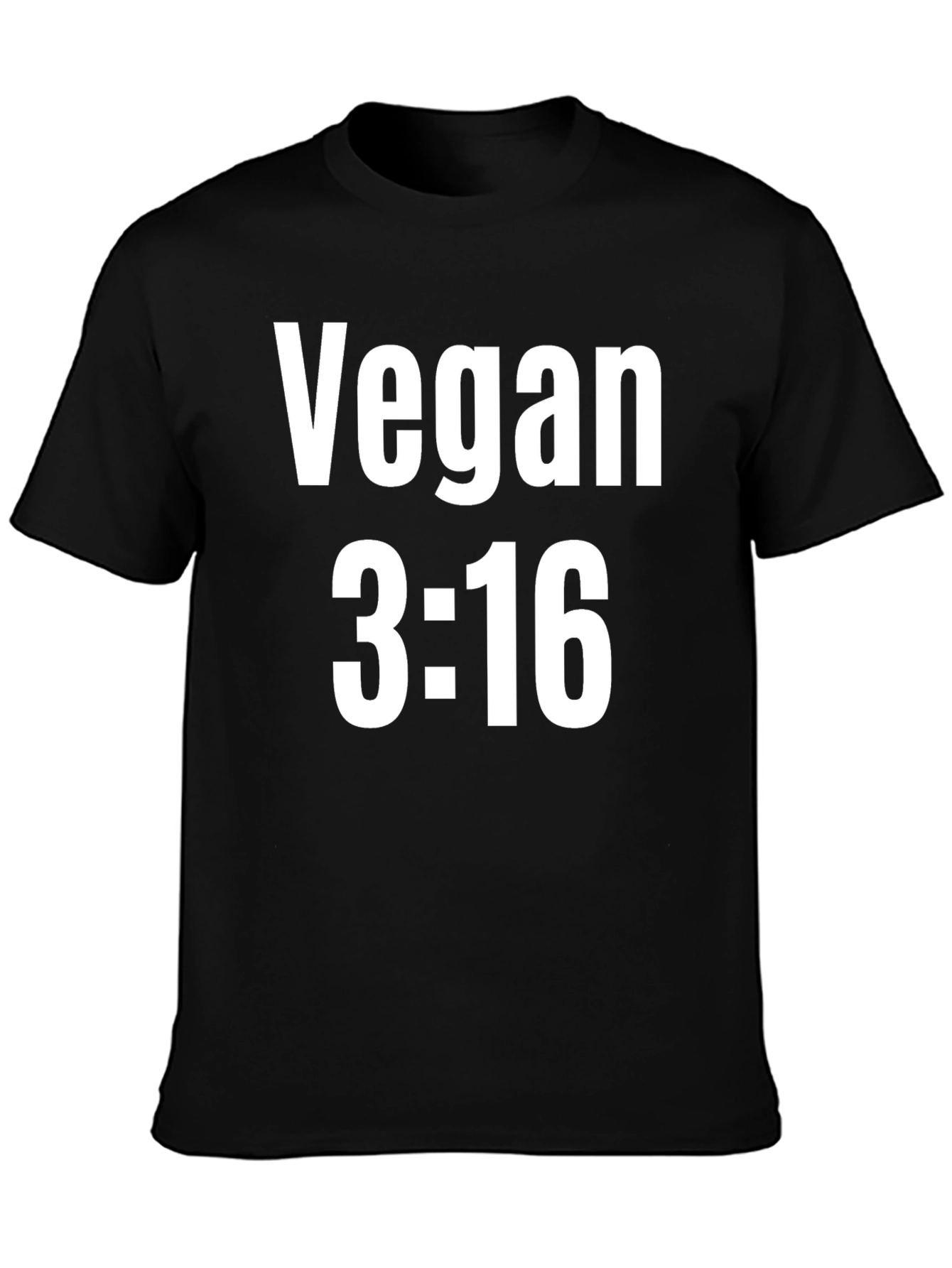 Vegan 3:16 Graphic T-Shirt