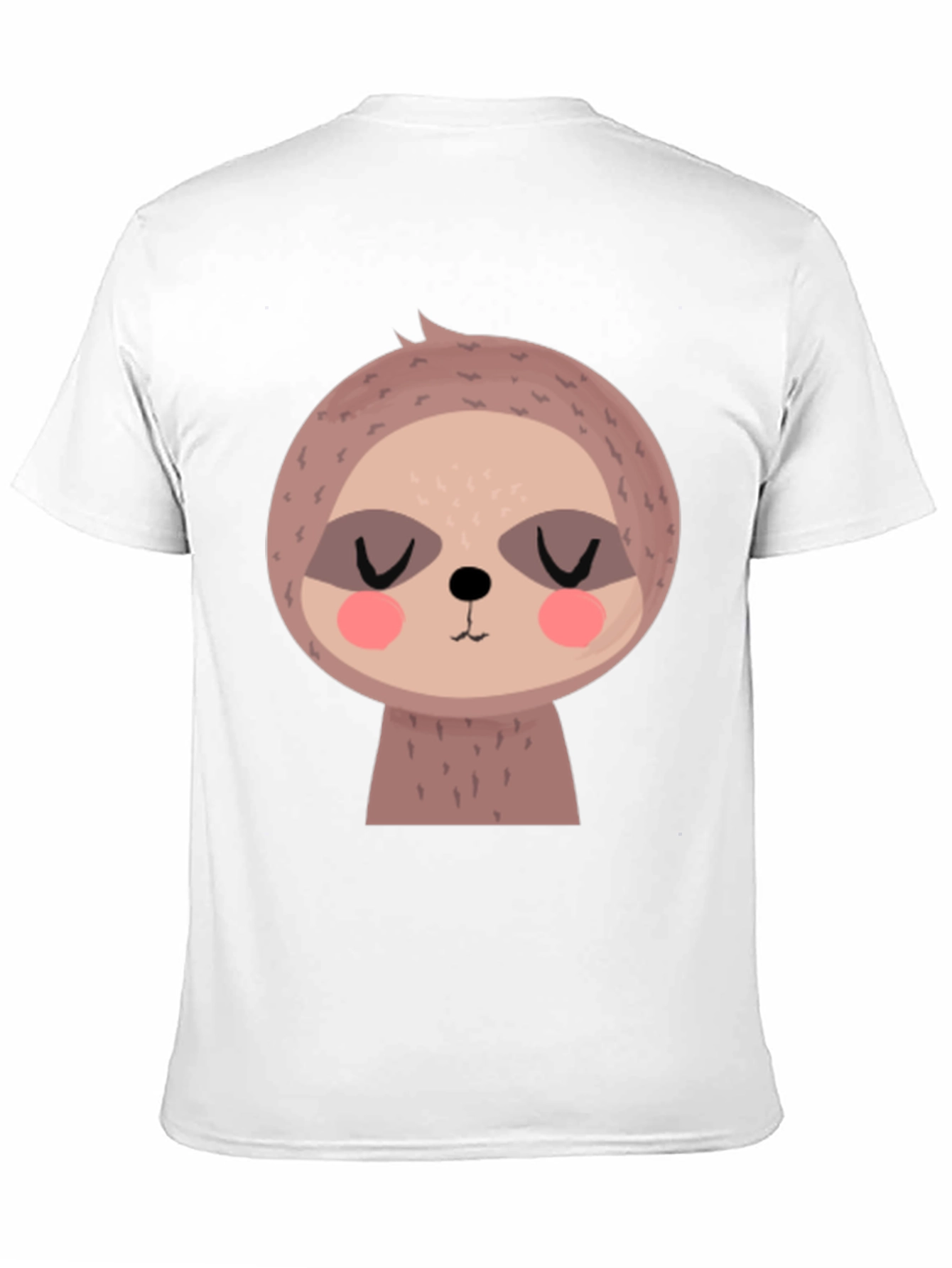 Cute Sloth Graphic Tee - Soft Cotton Blend