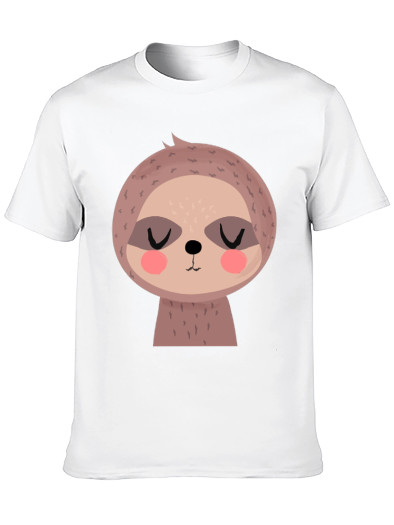 Cute Sloth Graphic Tee - Soft Cotton Blend