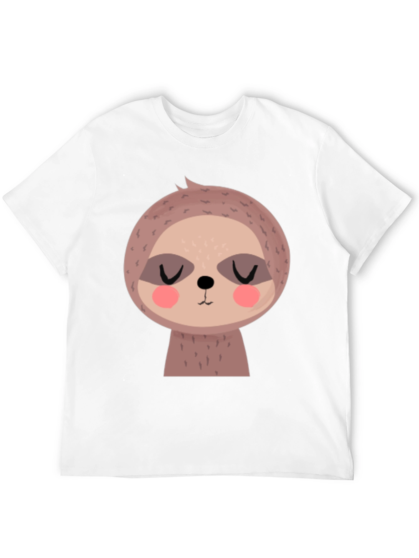 Cute Sloth Graphic Tee - Soft Cotton Blend