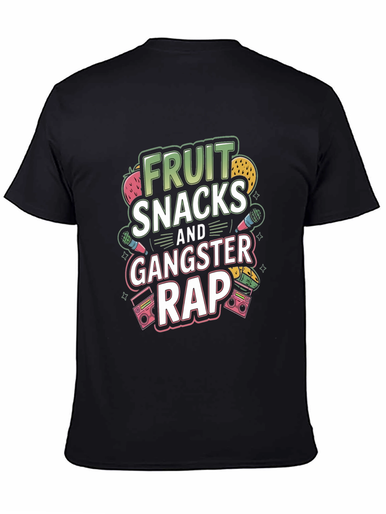 Fruit Snacks and Gangster Rap T-Shirt