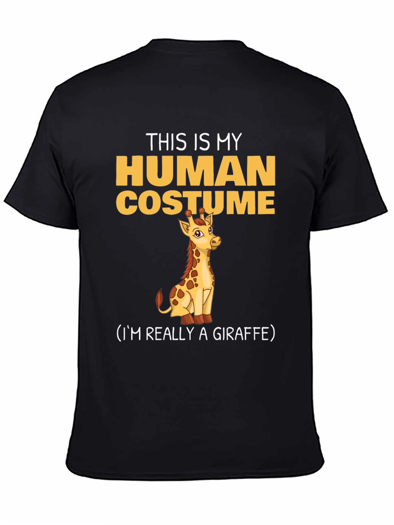 This Is My Human Costume Giraffe T-Shirt