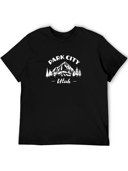Park City Utah Mountain Graphic Tee