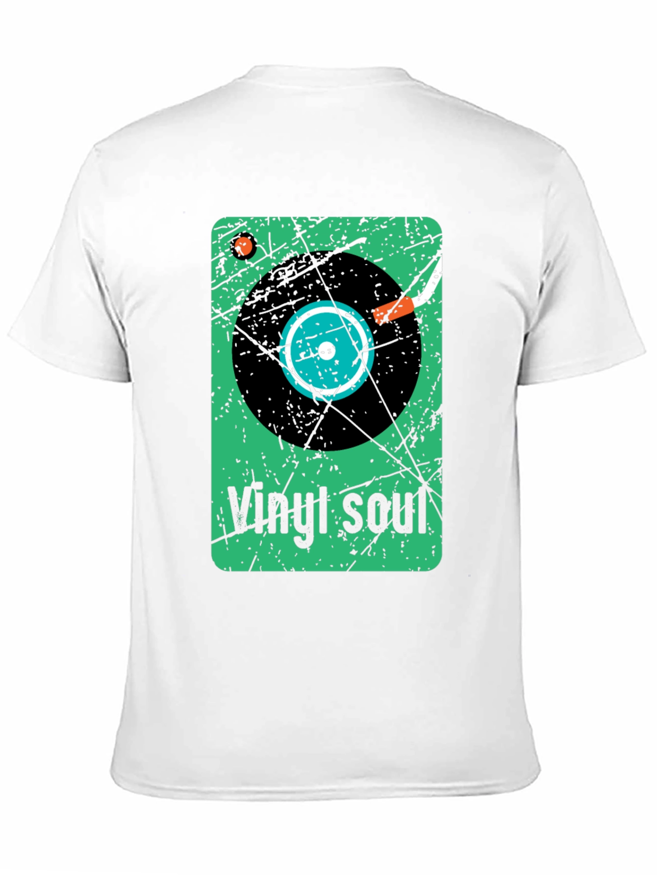 Vinyl Soul Graphic Tee - Retro Music Lover Shirt