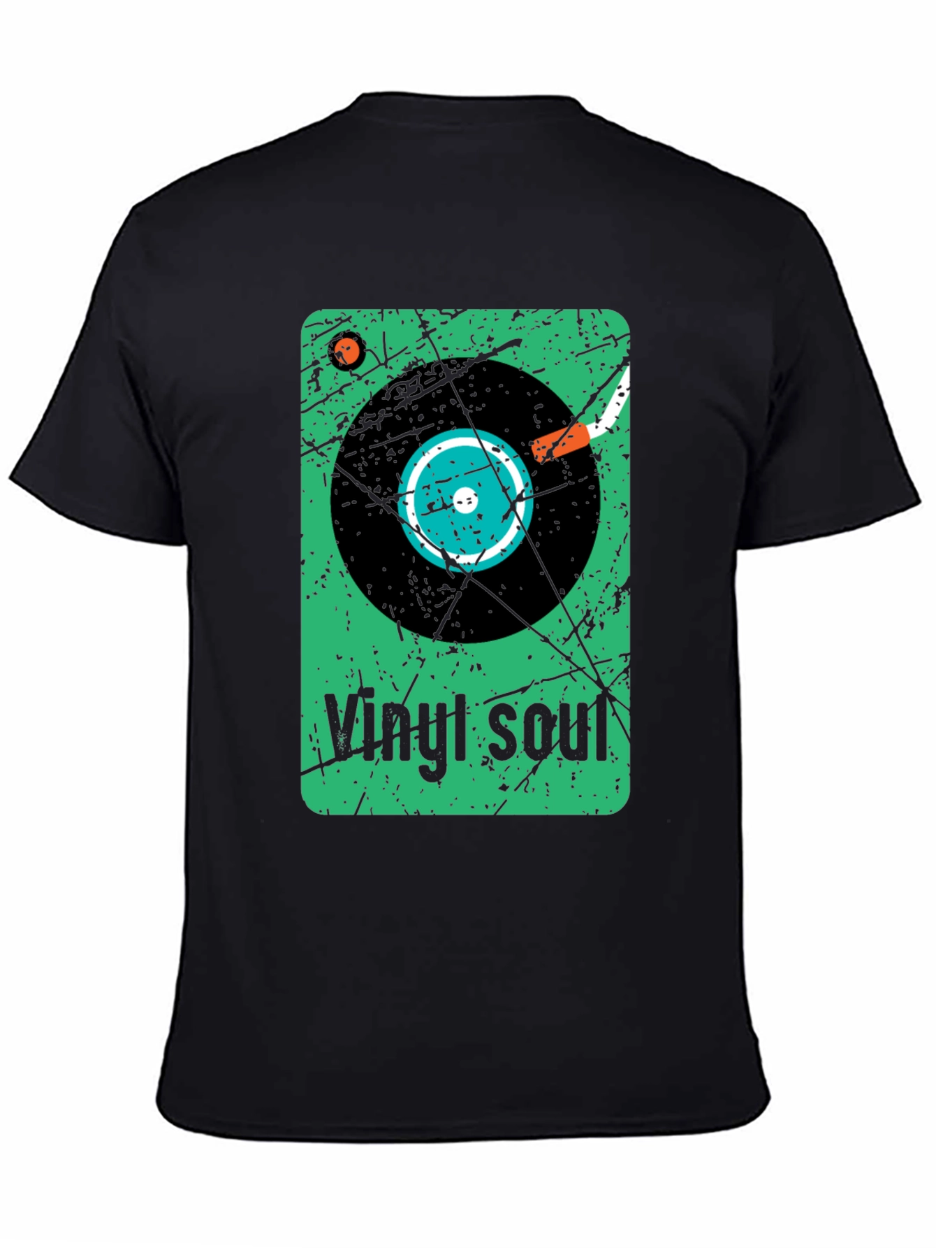 Vinyl Soul Graphic Tee - Retro Music Lover Shirt