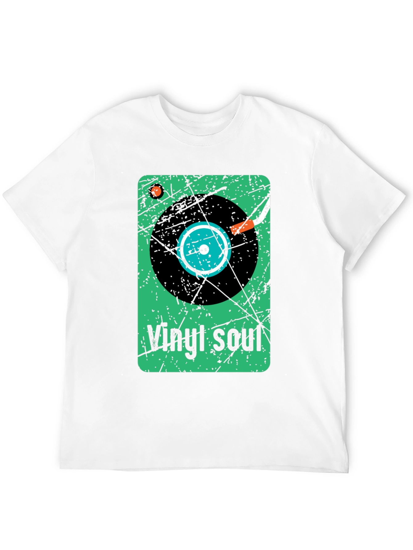 Vinyl Soul Graphic Tee - Retro Music Lover Shirt