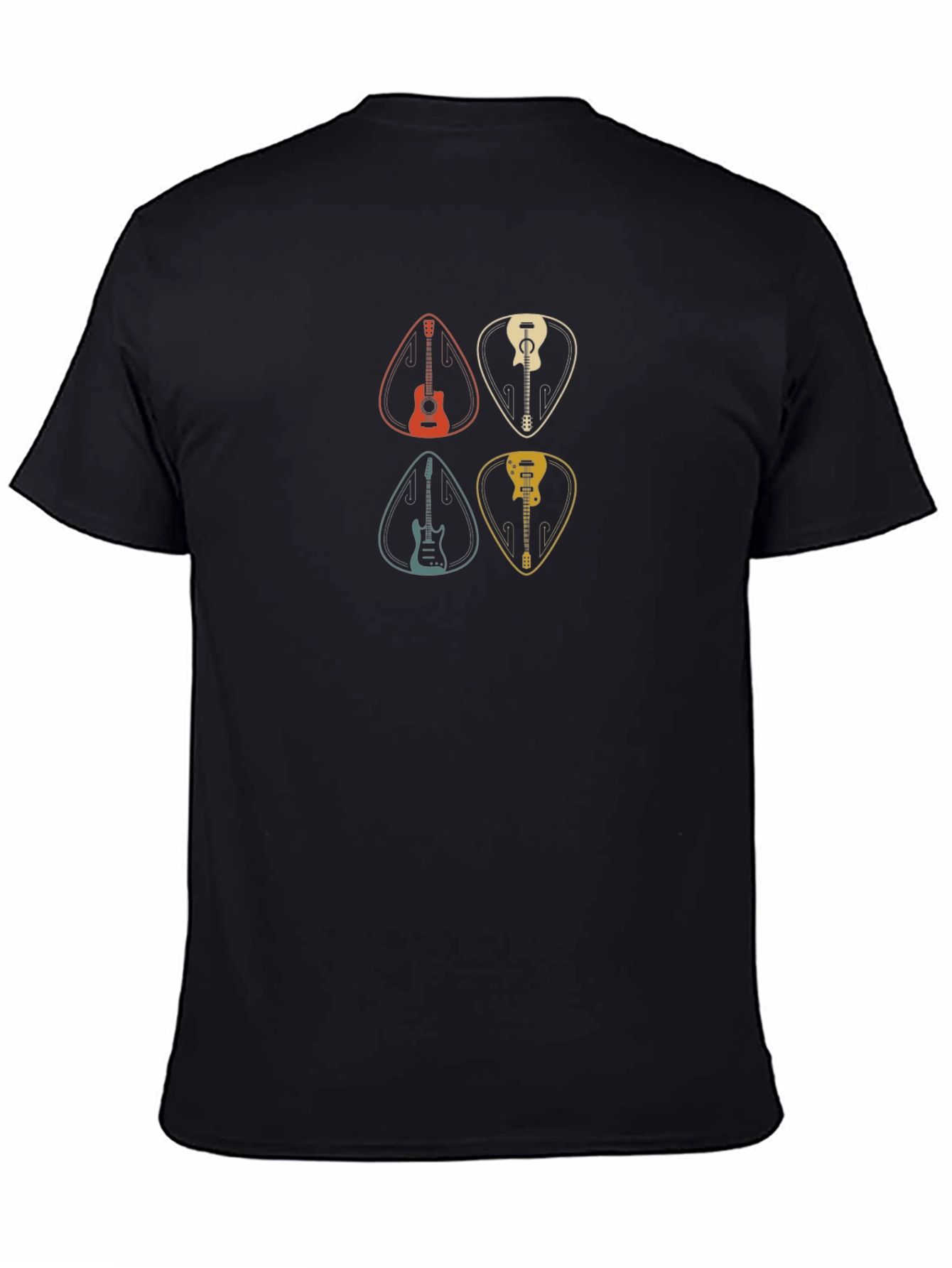 Guitar Pick Graphic Tee - Musicians Essential