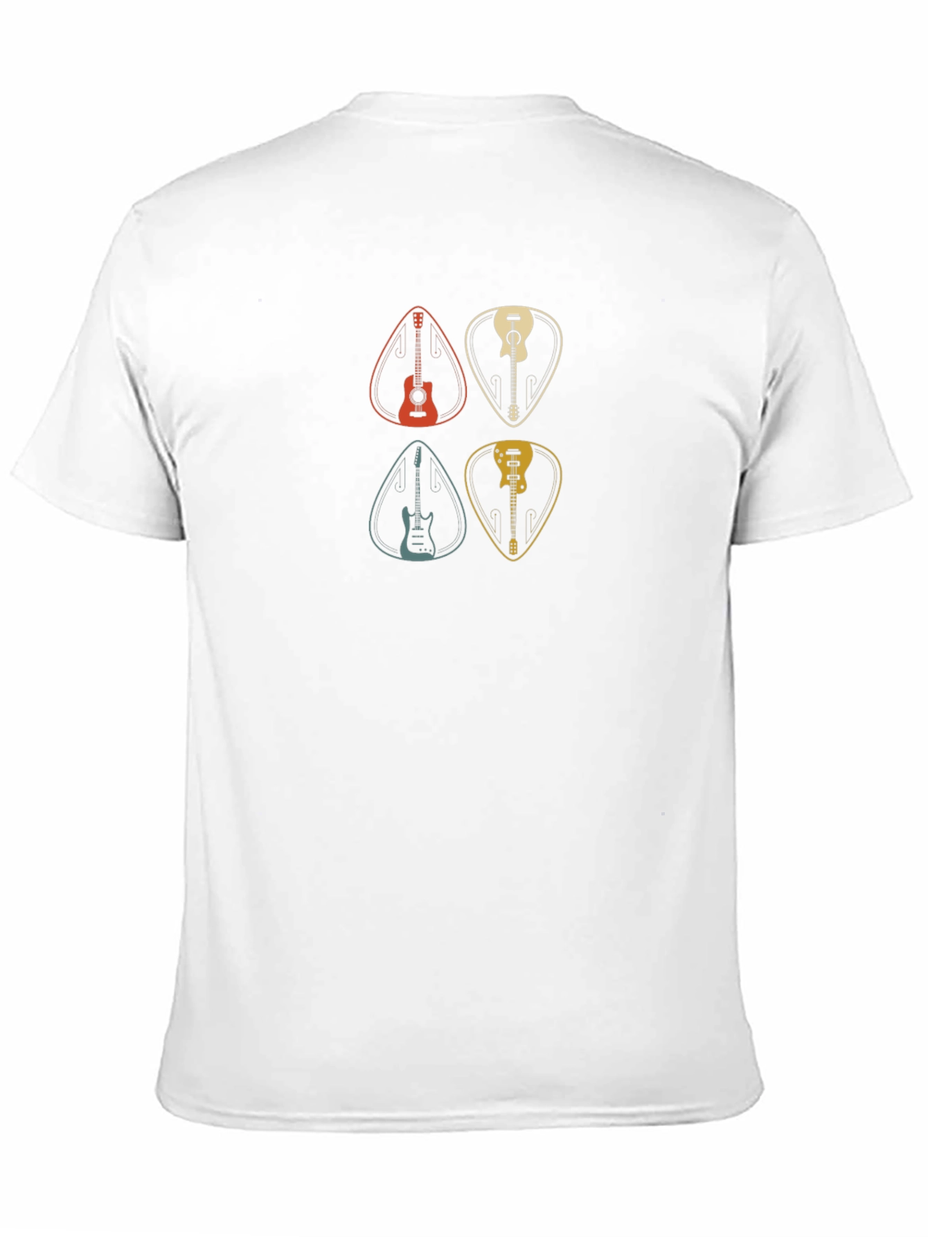 Guitar Pick Graphic Tee - Musicians Essential