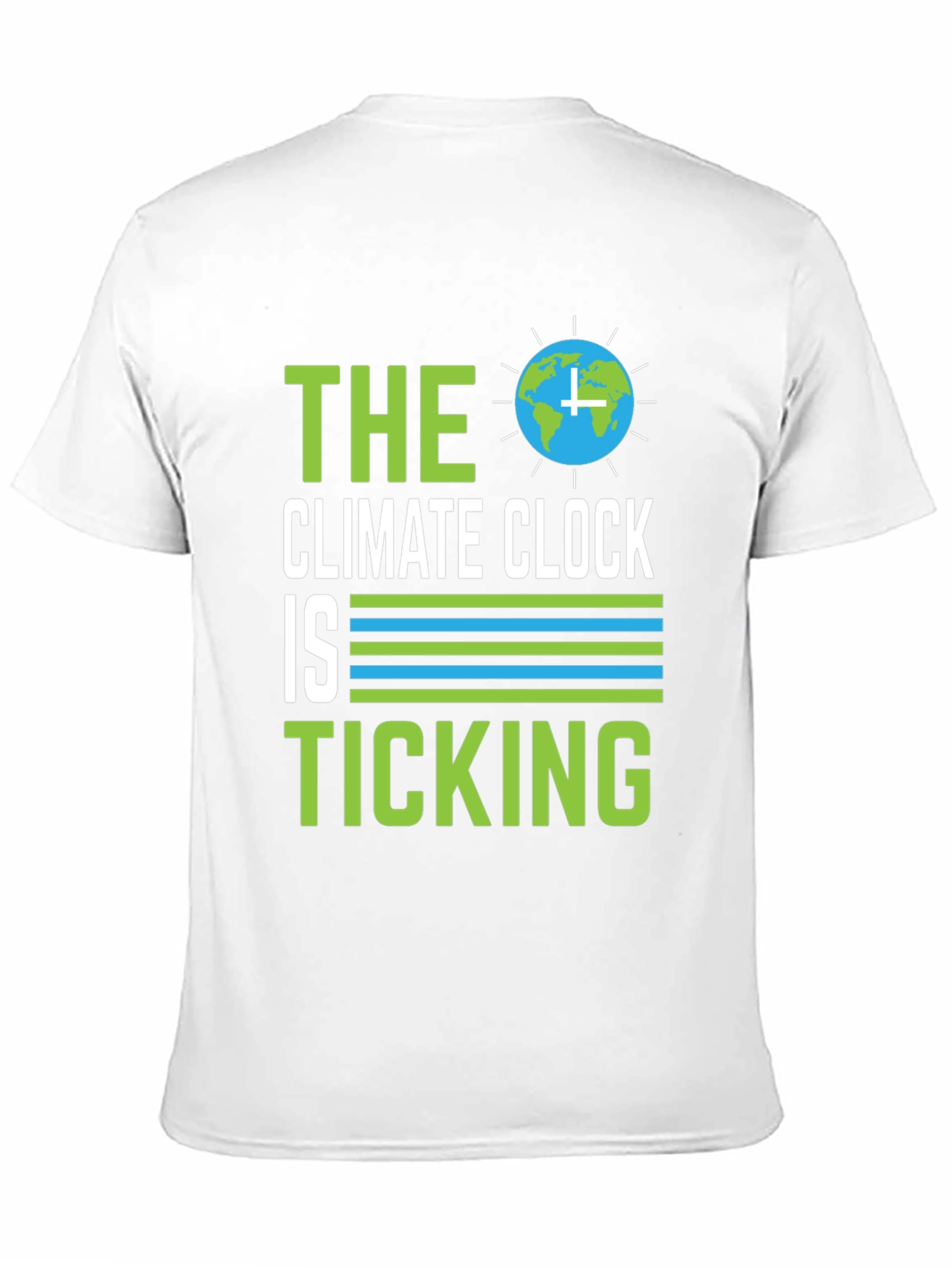 Climate Clock Ticking Graphic T-Shirt