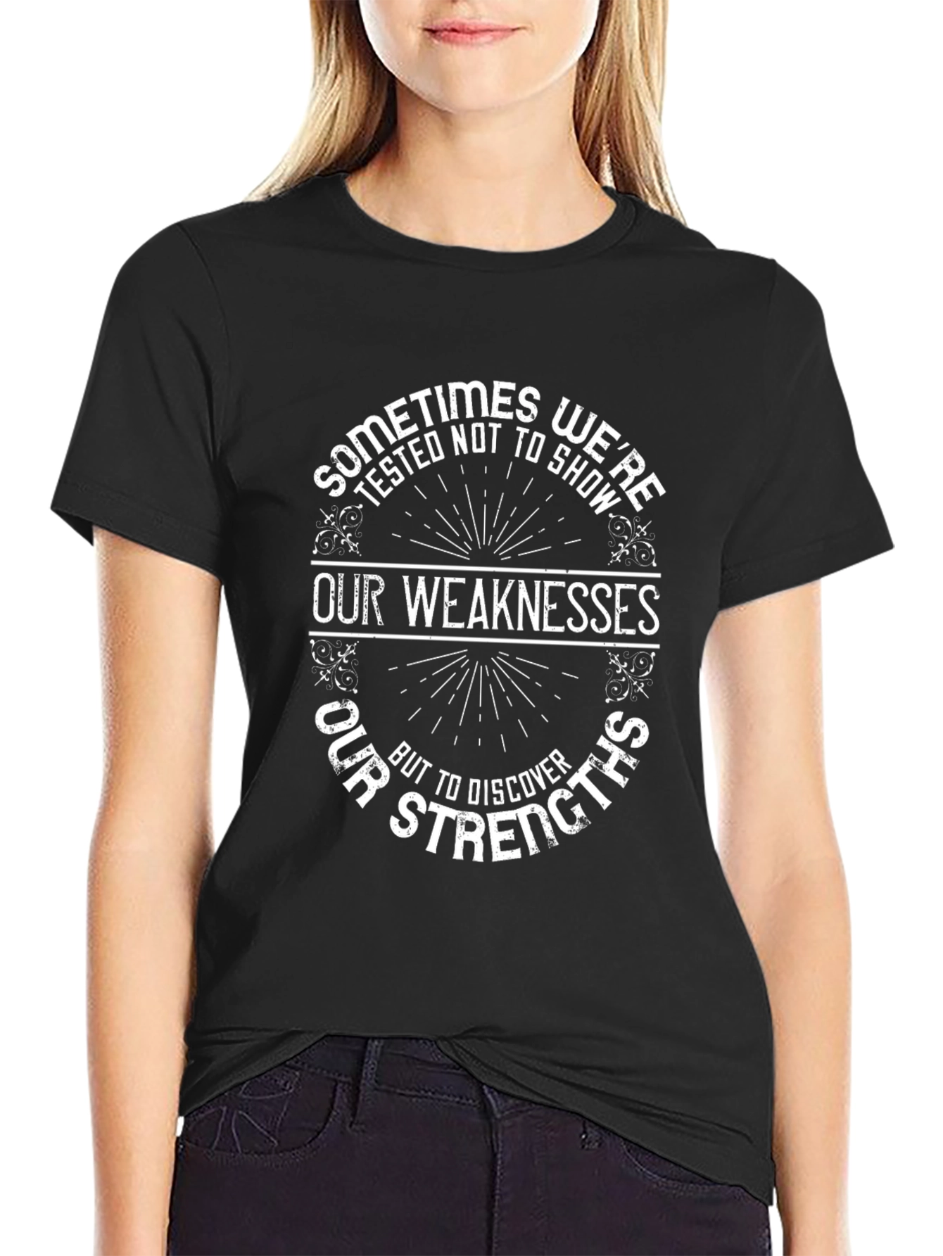 Inspirational Graphic Tee - Strengths