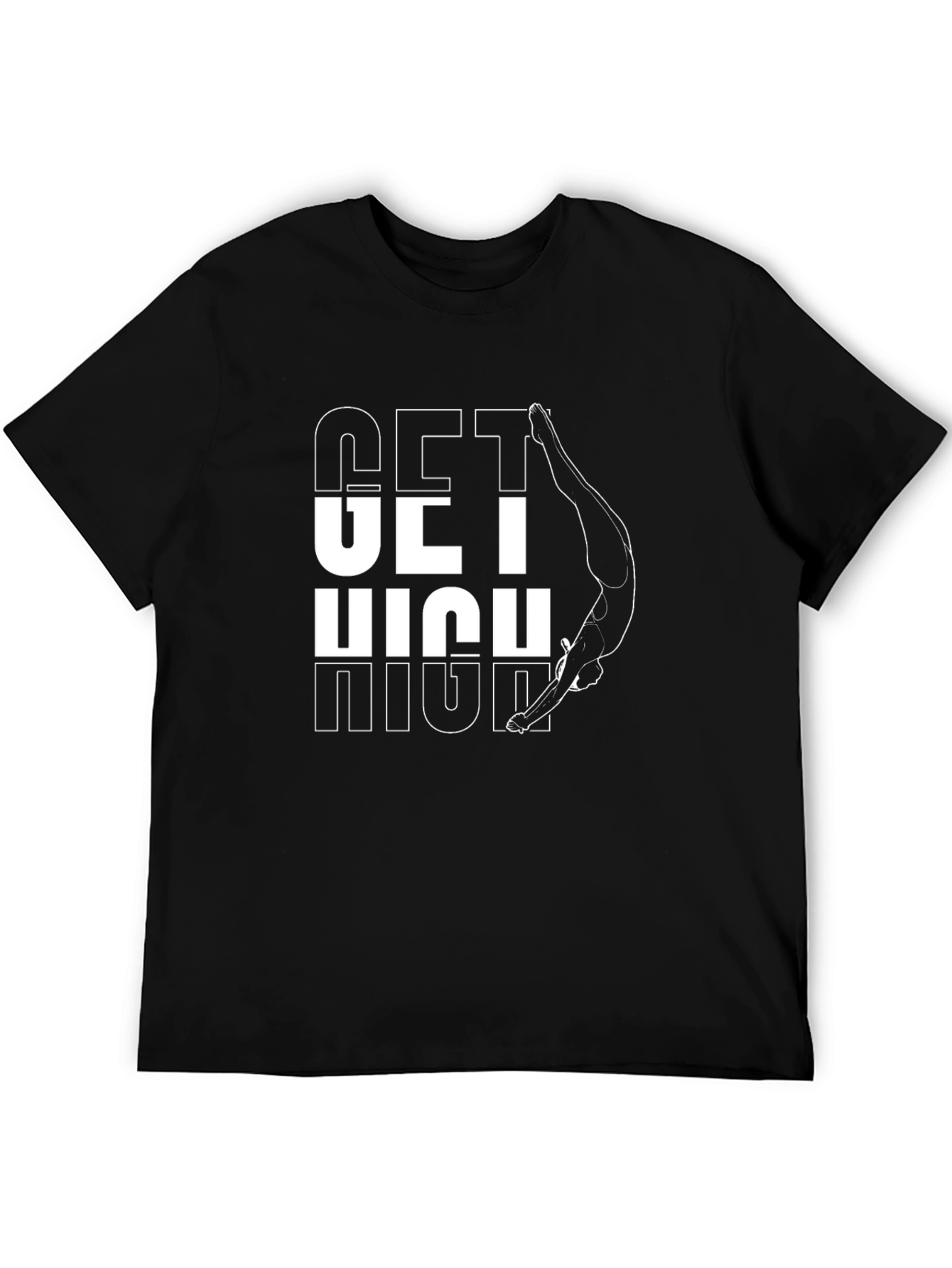 Get High Diving Graphic Tee
