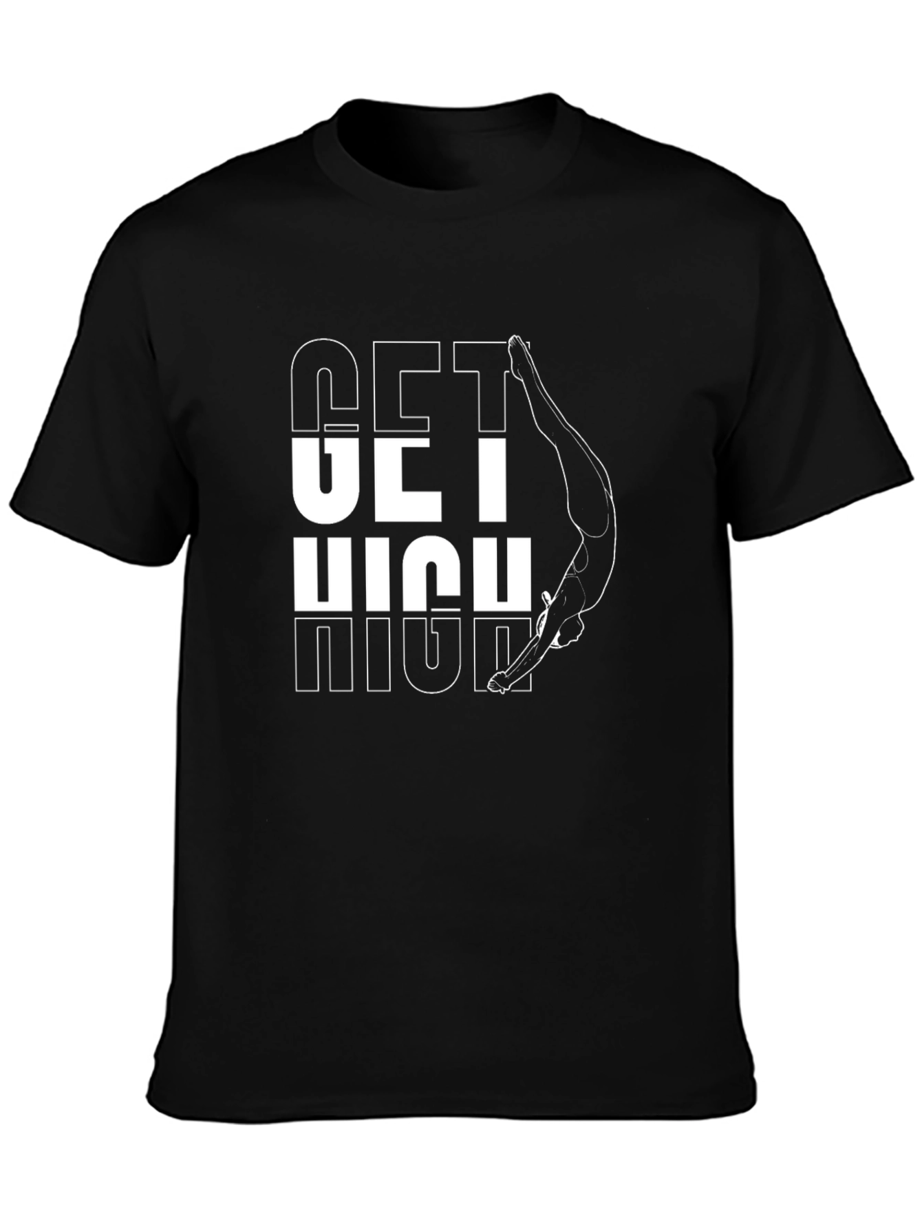 Get High Diving Graphic Tee