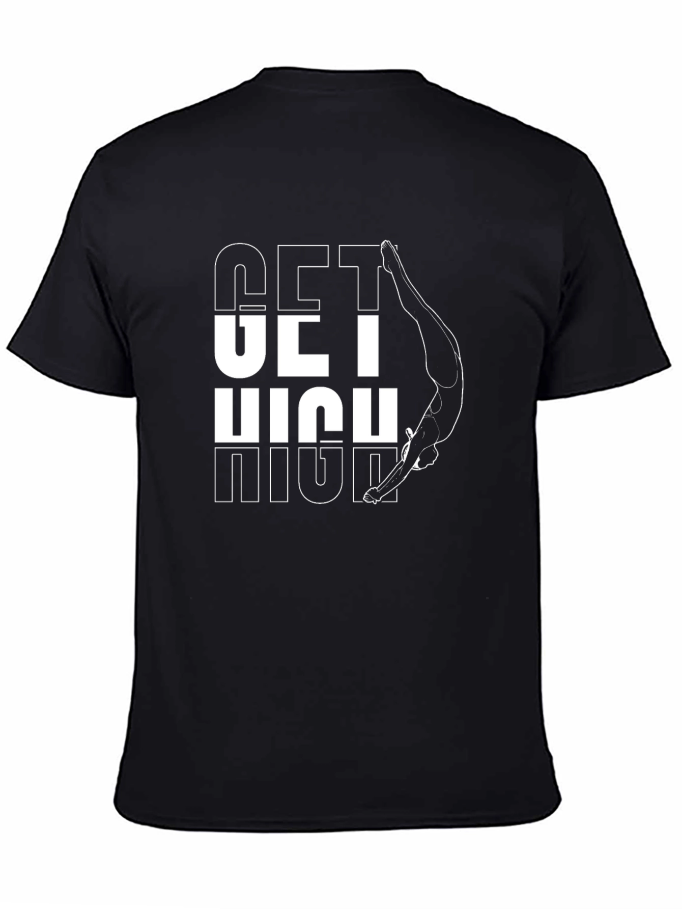 Get High Diving Graphic Tee