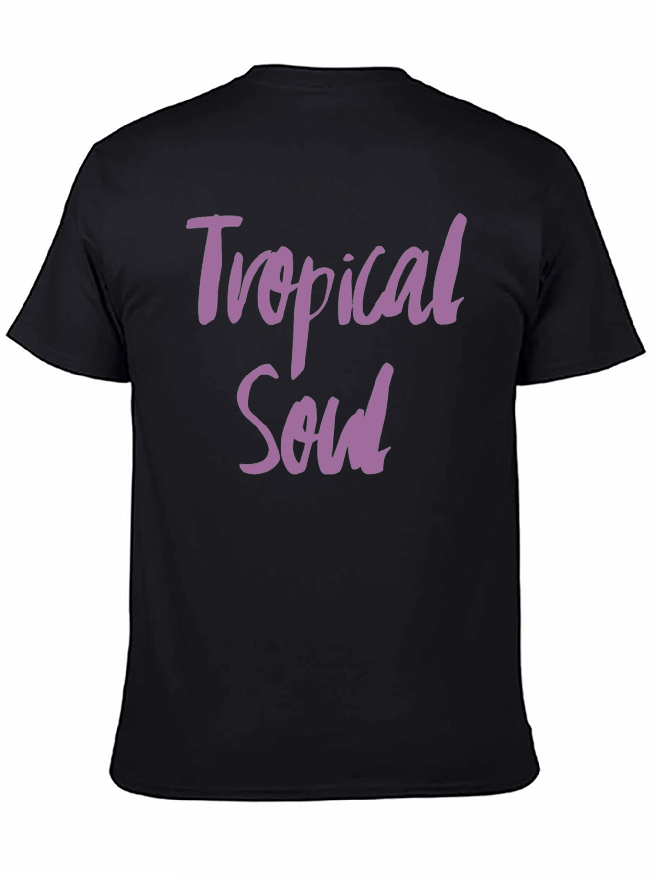 Tropical Soul Graphic Tee - Black