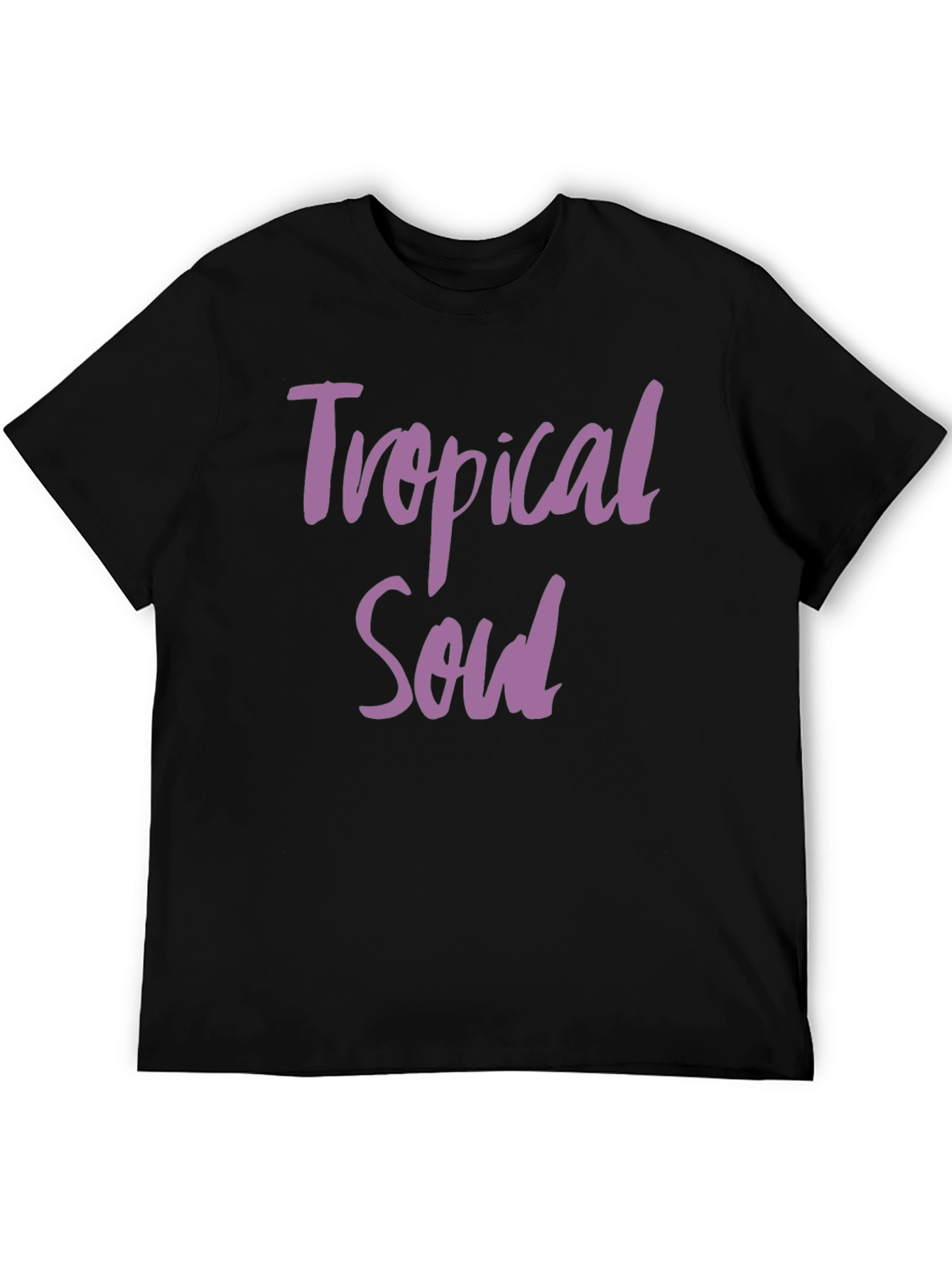 Tropical Soul Graphic Tee - Black