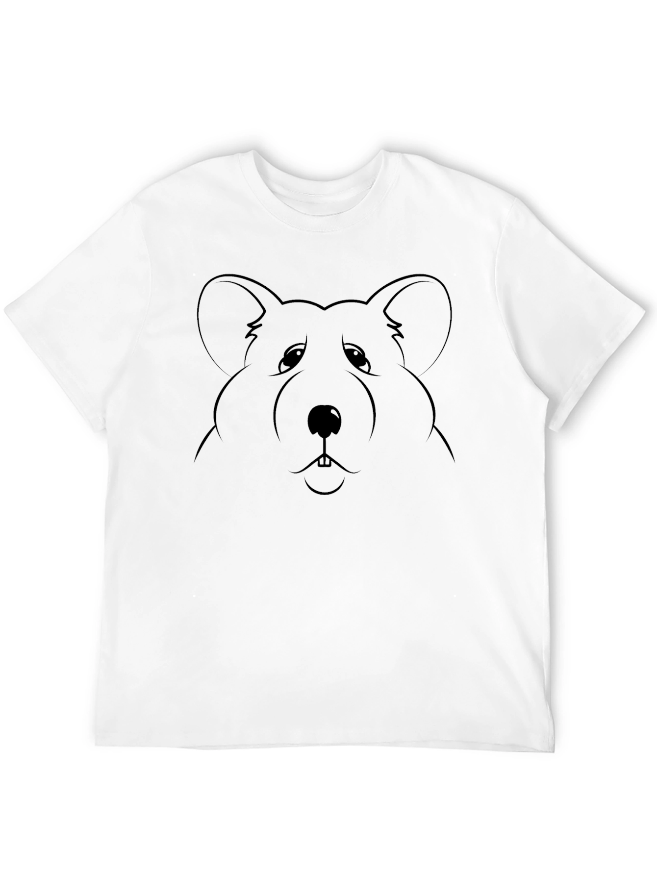 Cartoon Bear T-Shirt - Unisex Black Tee
