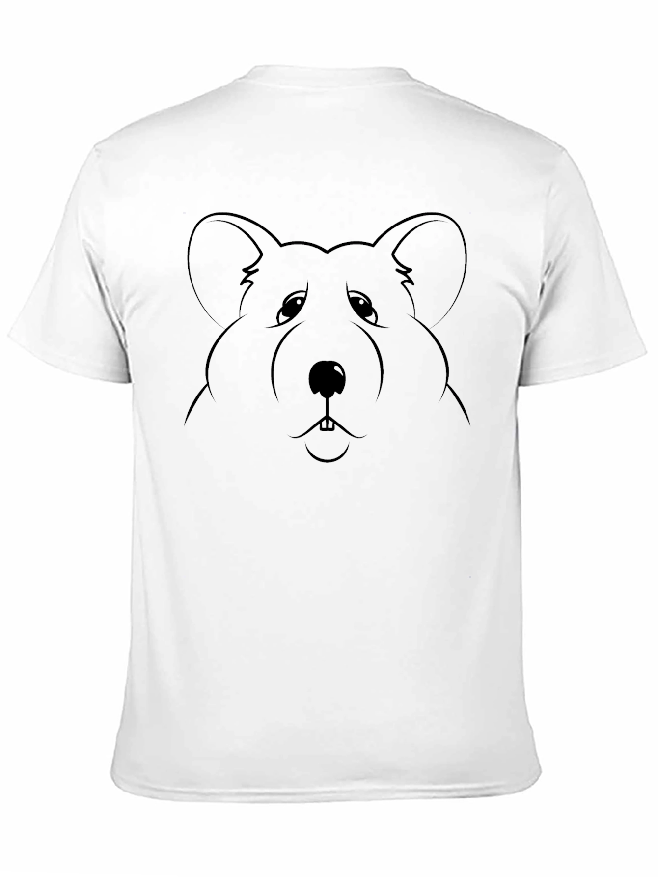 Cartoon Bear T-Shirt - Unisex Black Tee