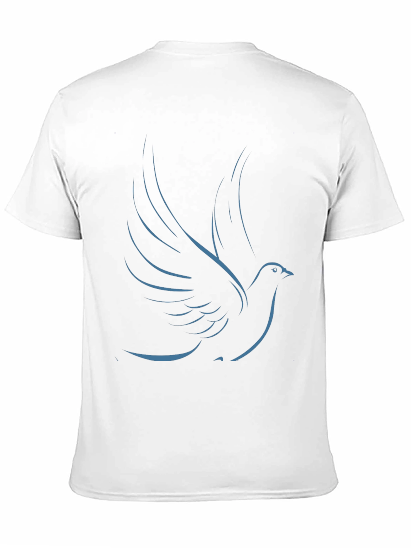 Dove Graphic Tee - Sleek & Stylish Black T-Shirt