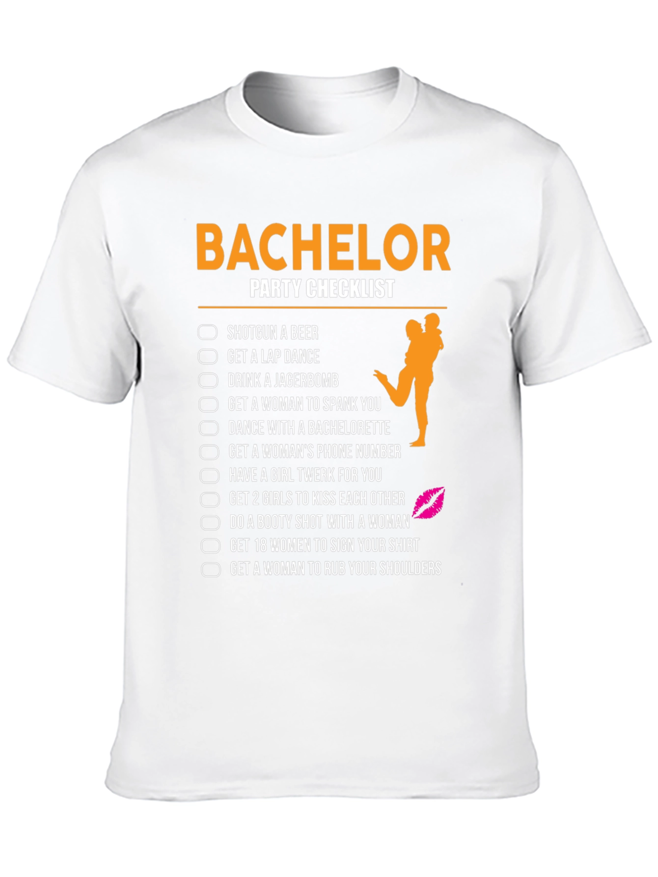 Bachelor Party Checklist T-Shirt