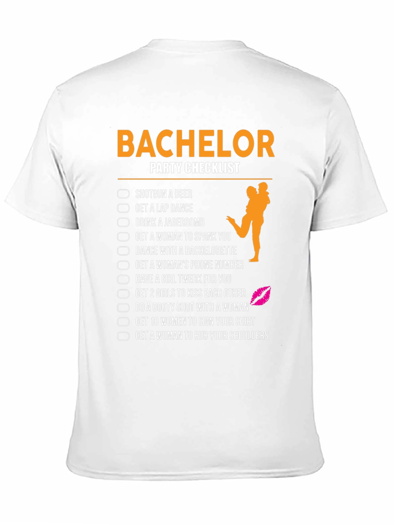 Bachelor Party Checklist T-Shirt
