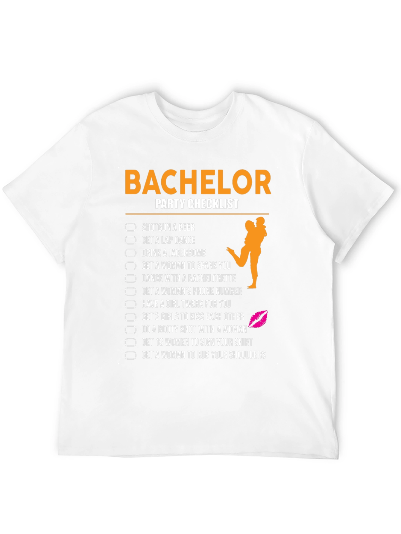Bachelor Party Checklist T-Shirt