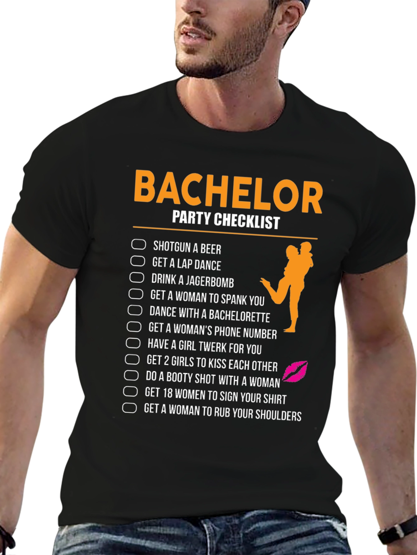 Bachelor Party Checklist T-Shirt