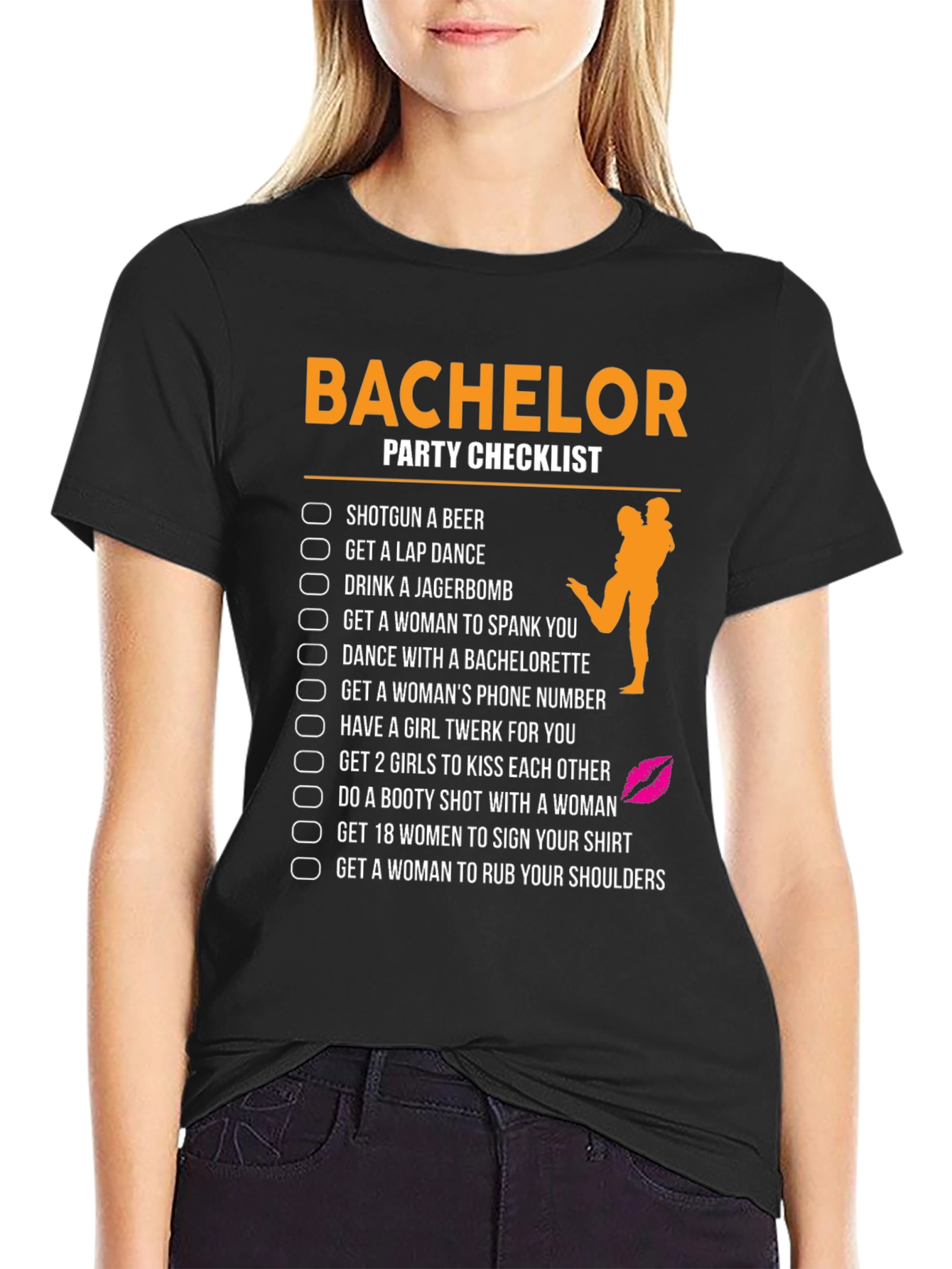 Bachelor Party Checklist T-Shirt
