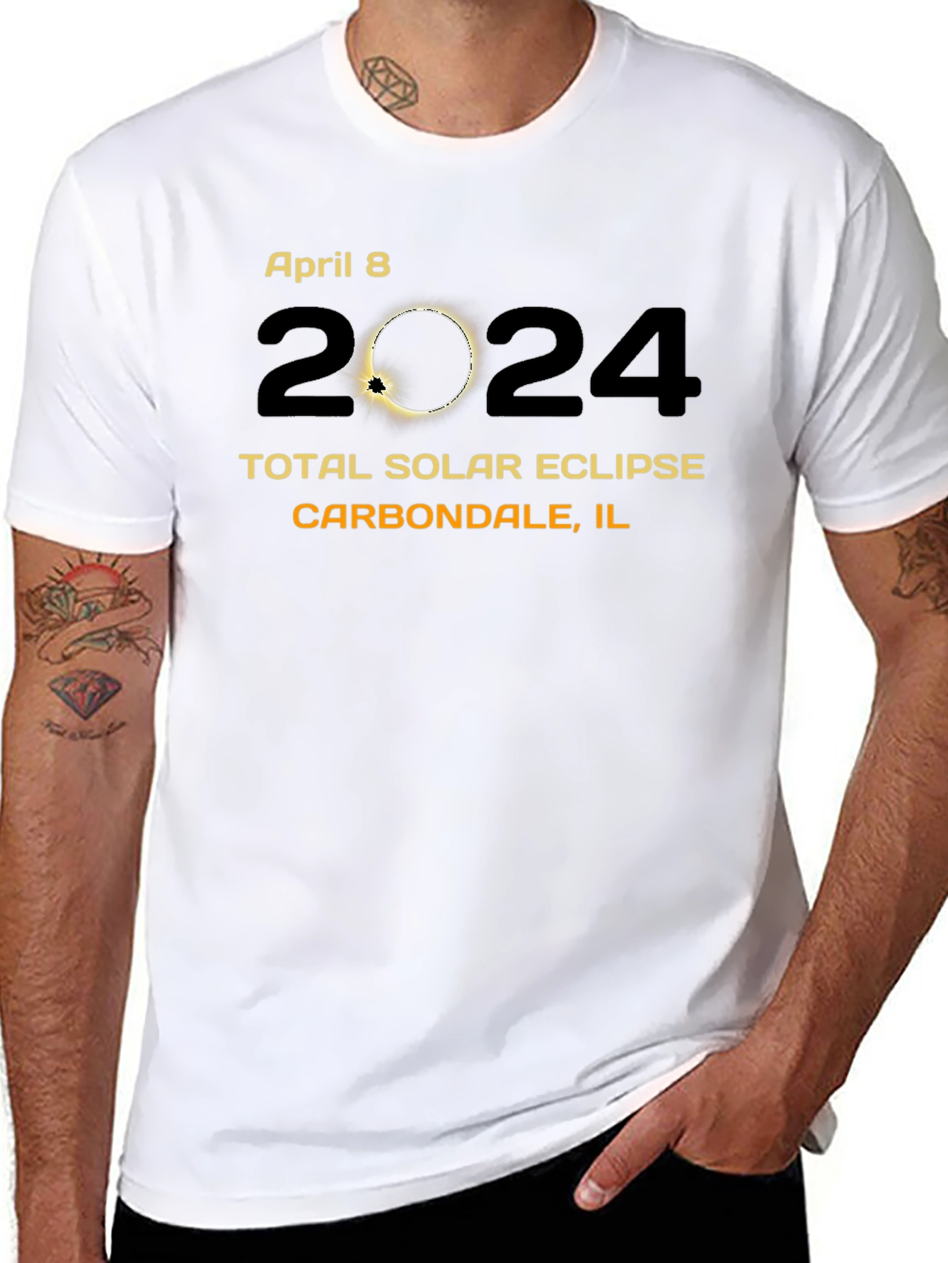 Total Solar Eclipse 2024 Souvenir T-Shirt
