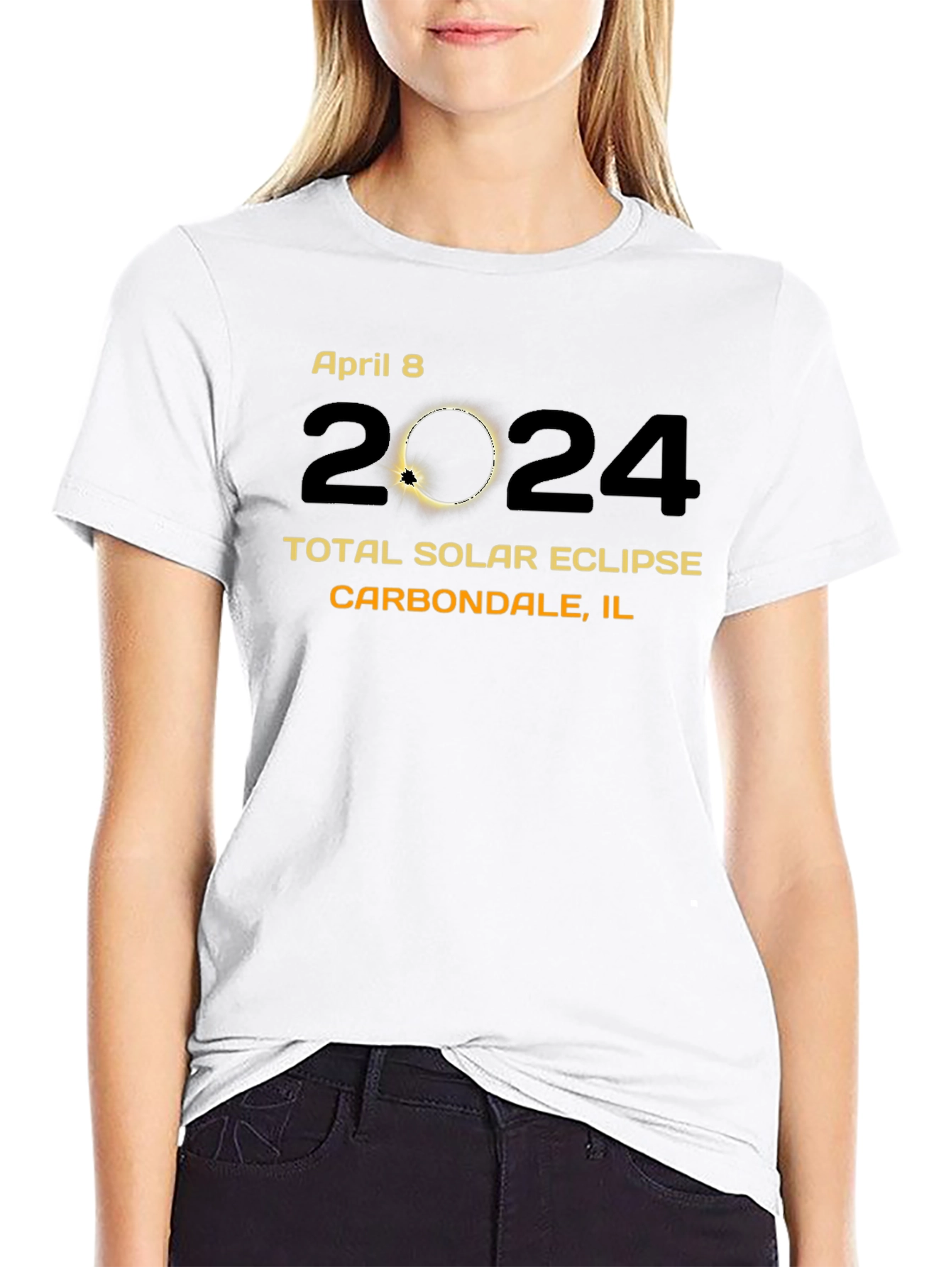 Total Solar Eclipse 2024 Souvenir T-Shirt