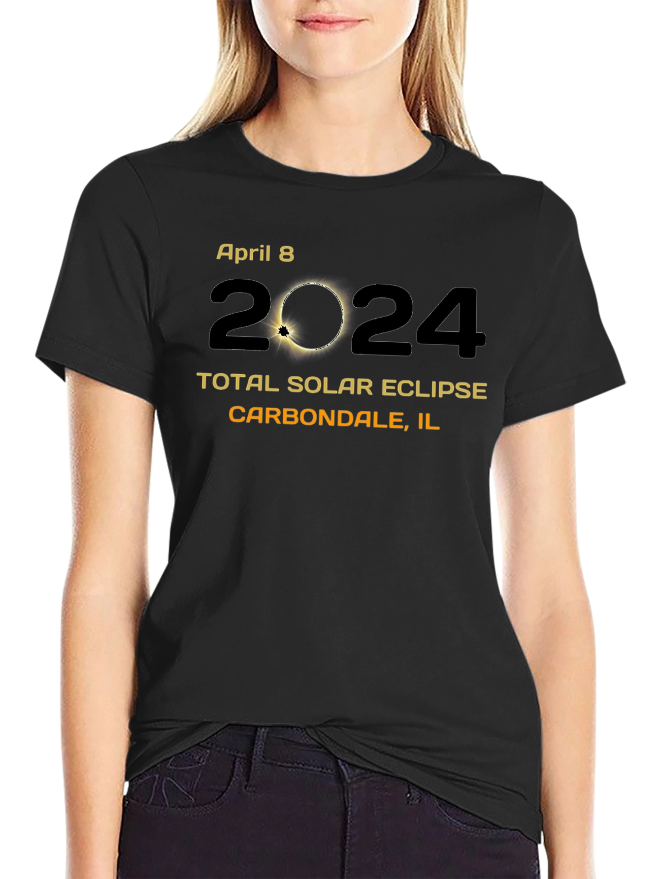 Total Solar Eclipse 2024 Souvenir T-Shirt