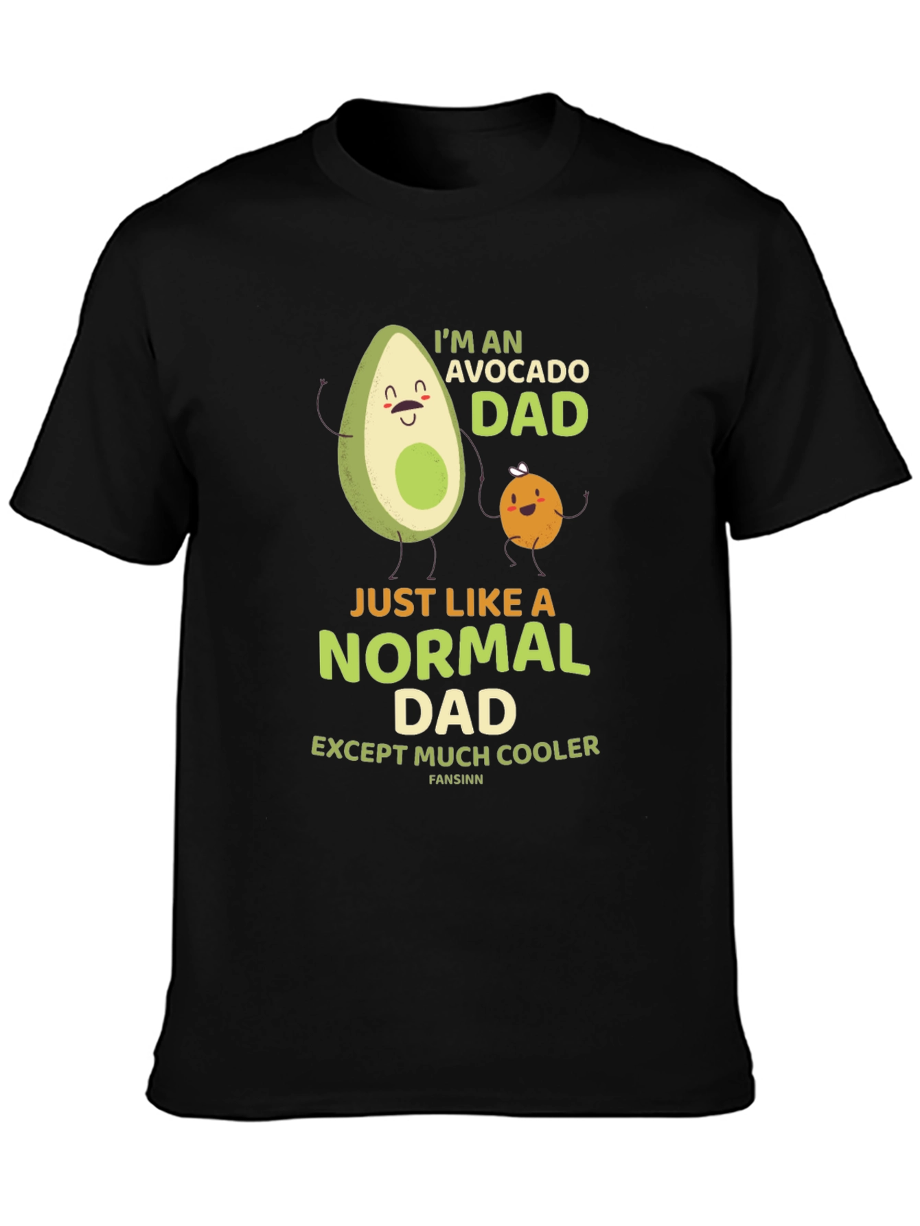 Avocado Dad Graphic T-Shirt - Cool Fathers Day Tee