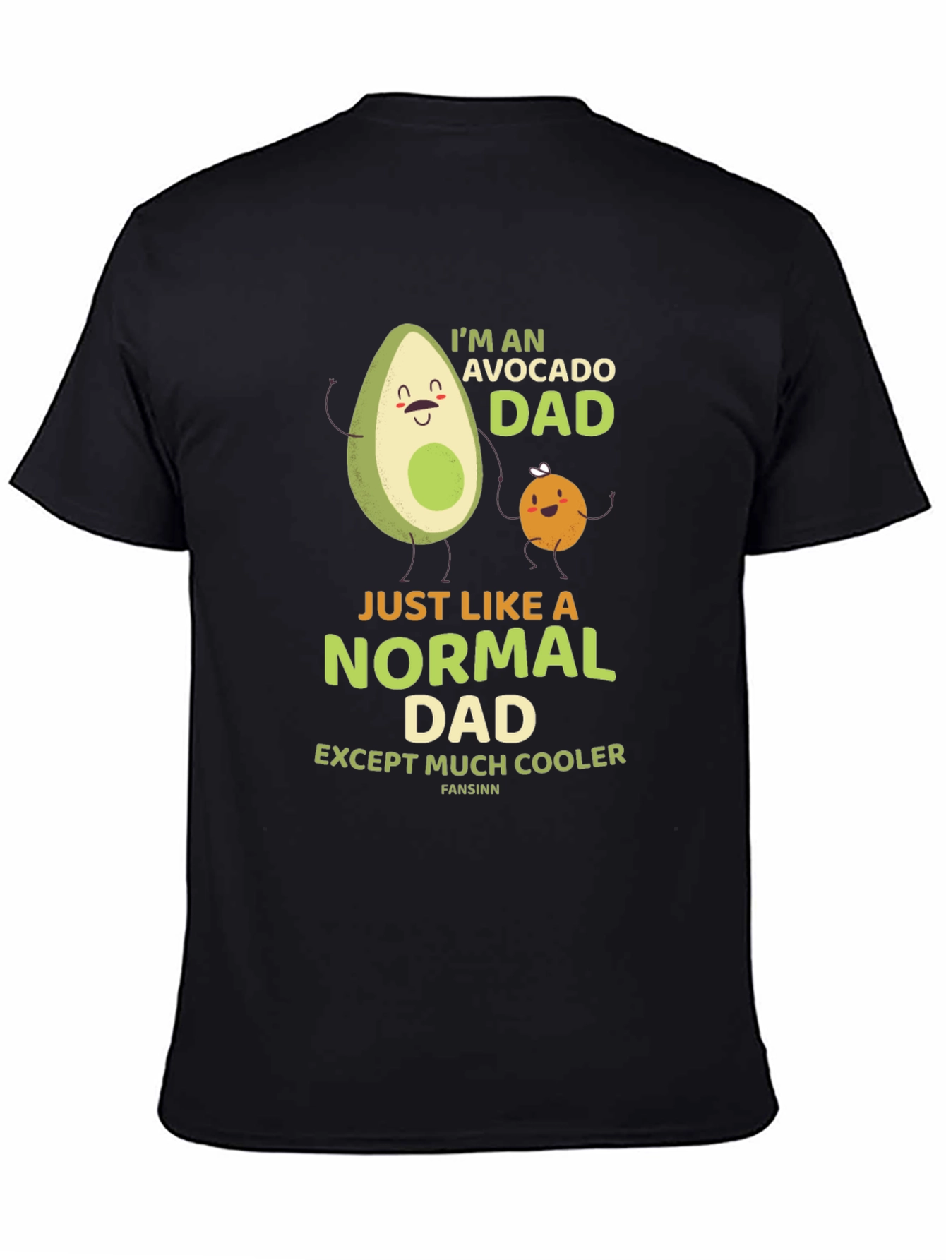 Avocado Dad Graphic T-Shirt - Cool Fathers Day Tee