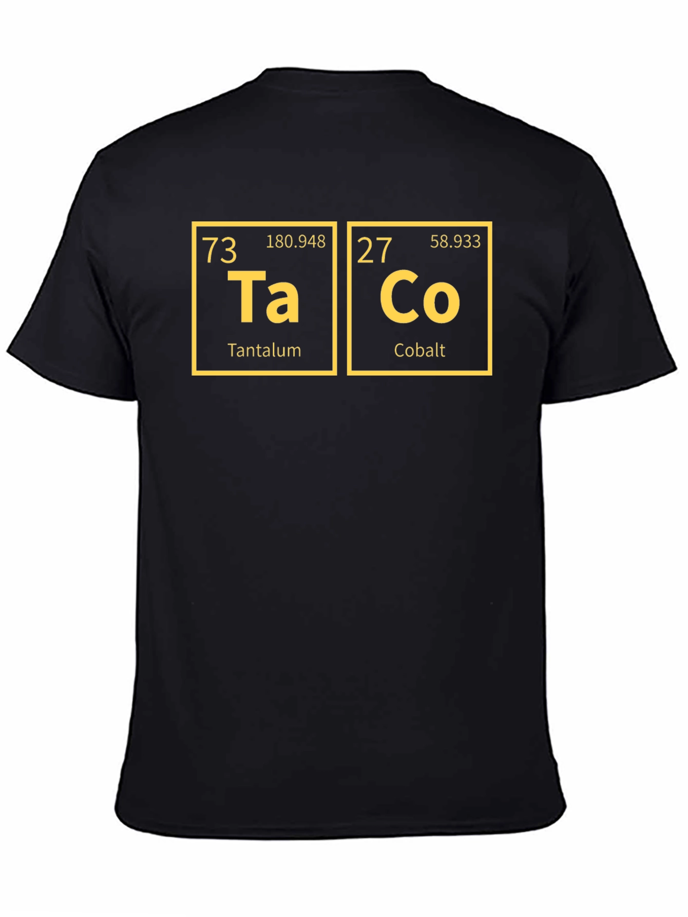Taco Elements T-Shirt - Chemistry Pun Tee