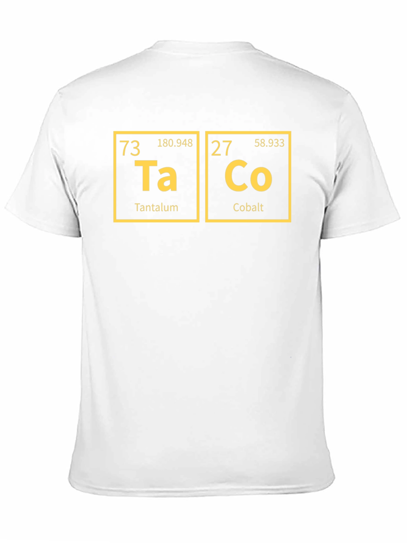 Taco Elements T-Shirt - Chemistry Pun Tee