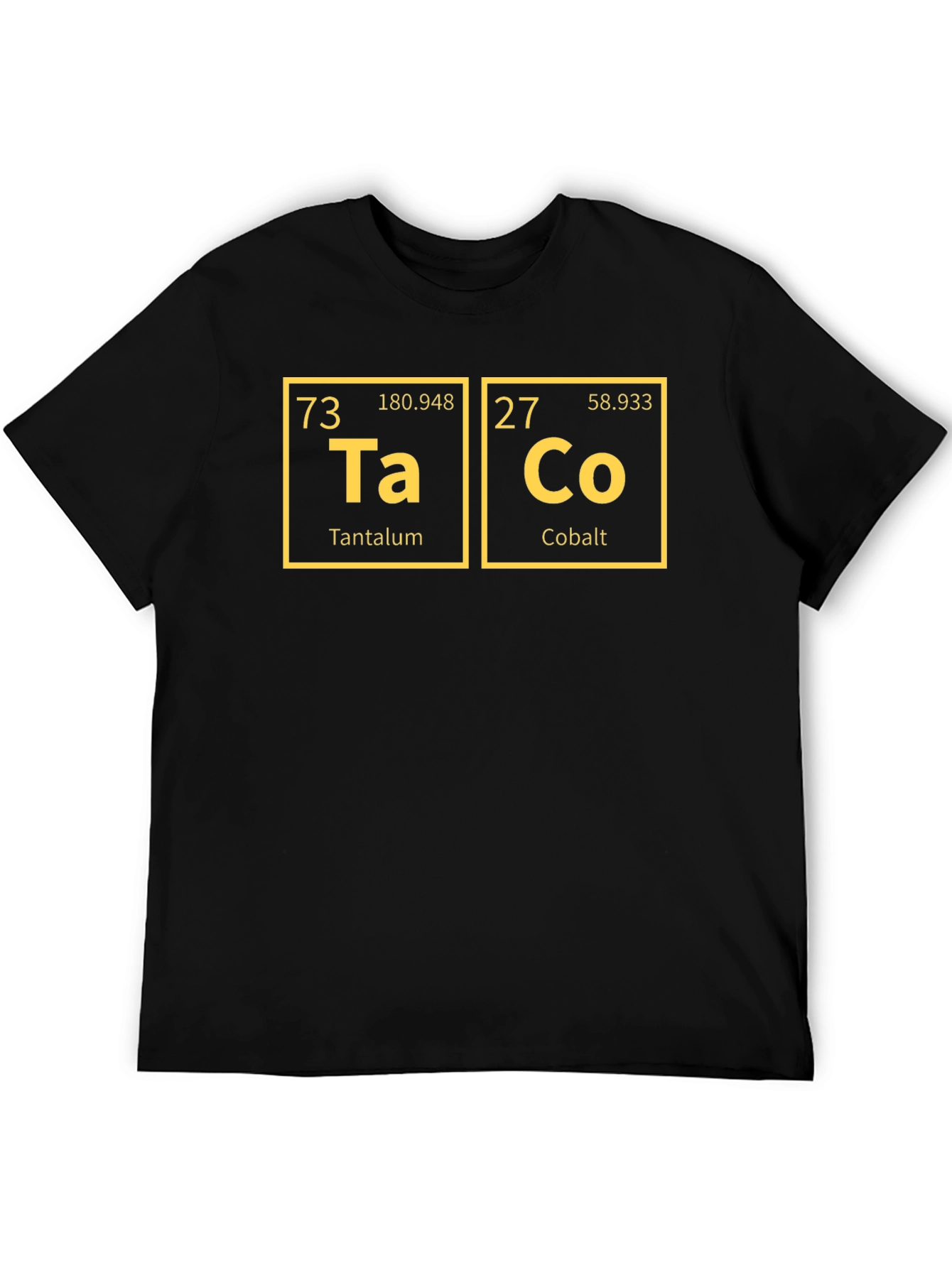 Taco Elements T-Shirt - Chemistry Pun Tee