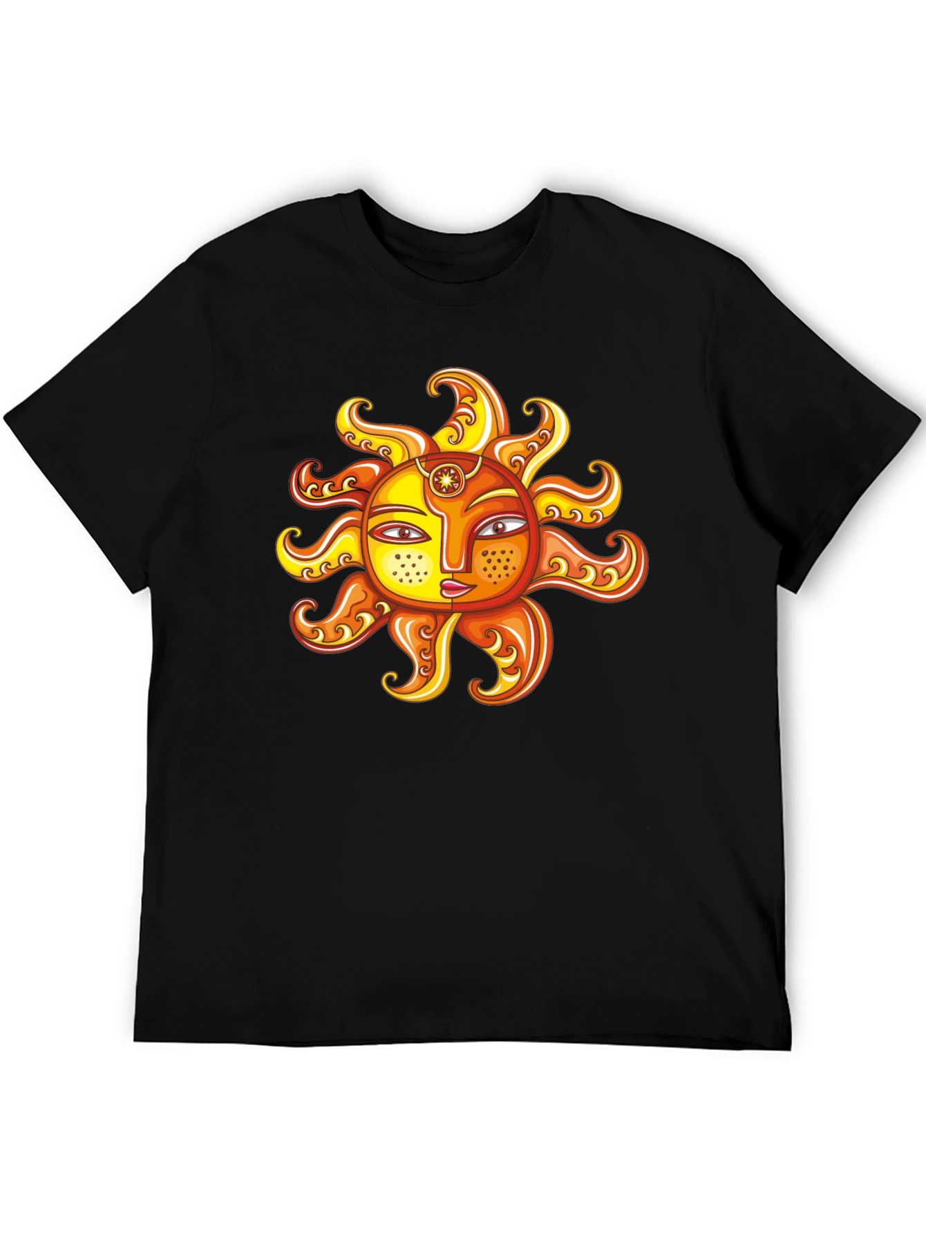 Mystic Sun Face Graphic Tee