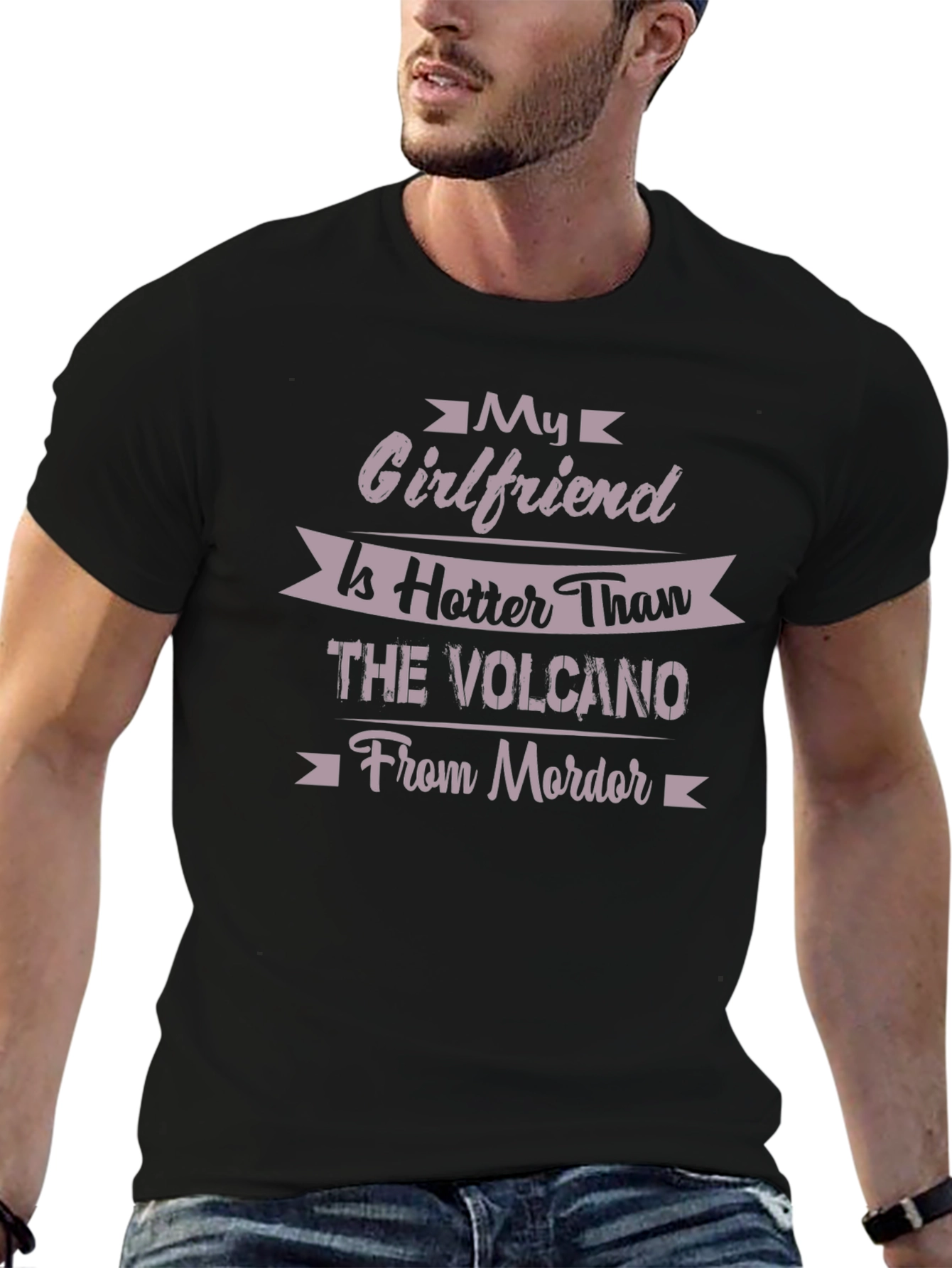 Hot Girlfriend T-Shirt - Volcano from Mordor