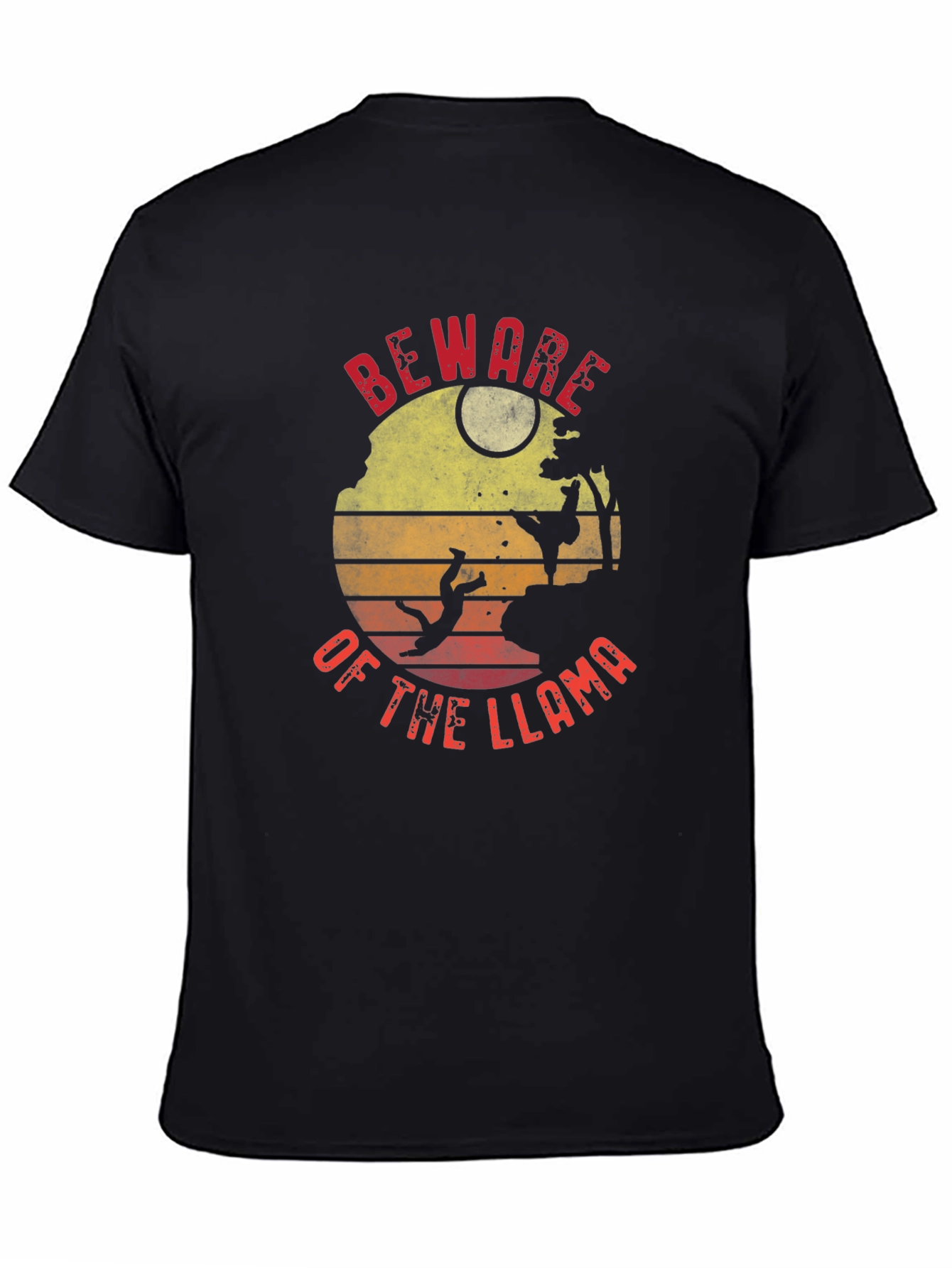 Beware of the Llama Graphic T-Shirt