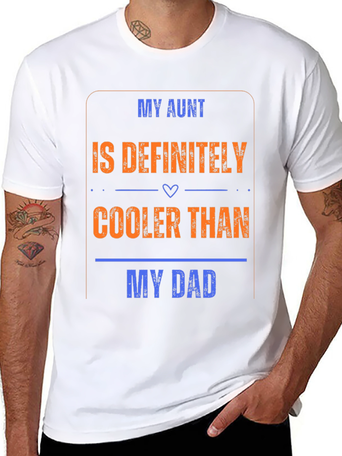 My Aunt is Cooler Than My Dad T-Shirt