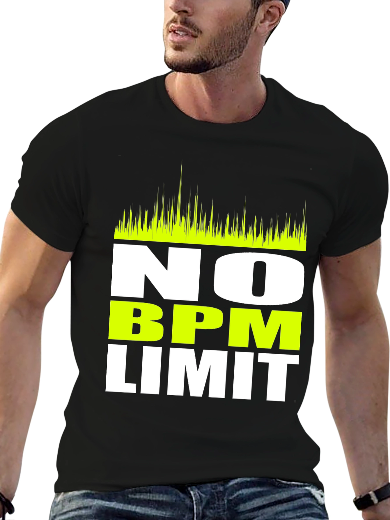 No BPM Limit Graphic Tee - EDM Music Shirt