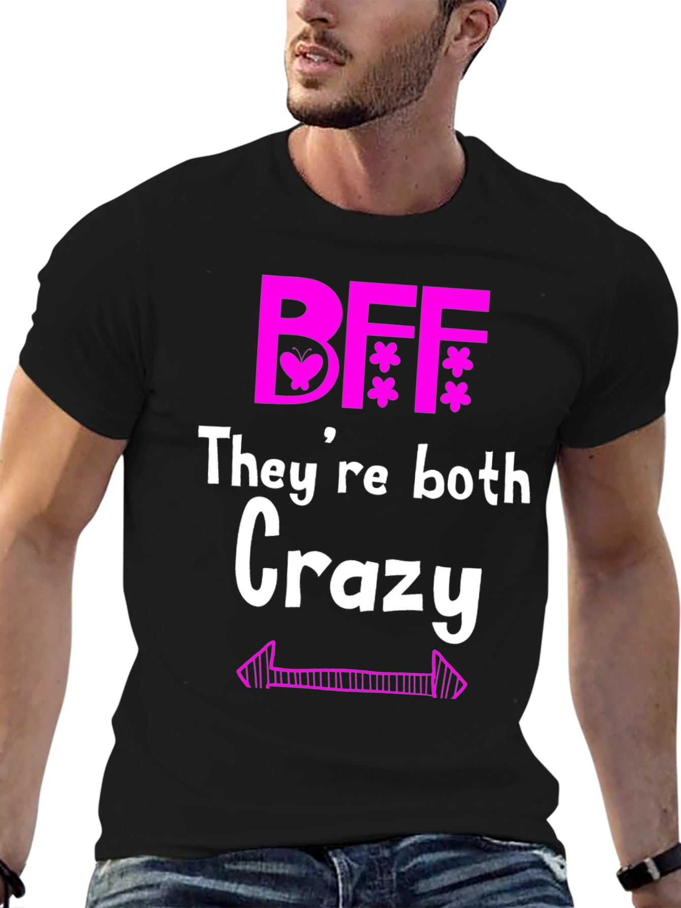 Crazy BFF Matching T-Shirt
