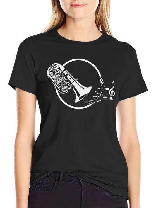 Tuba Music Tee - Cool Musical Instrument Graphic T-Shirt