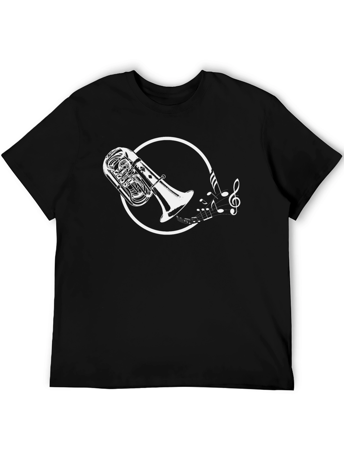 Tuba Music Tee - Cool Musical Instrument Graphic T-Shirt