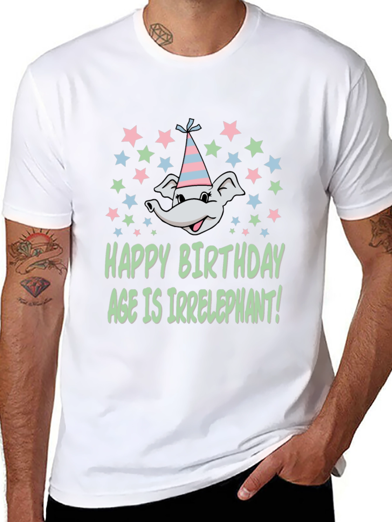Happy Birthday Irrelephant T-Shirt