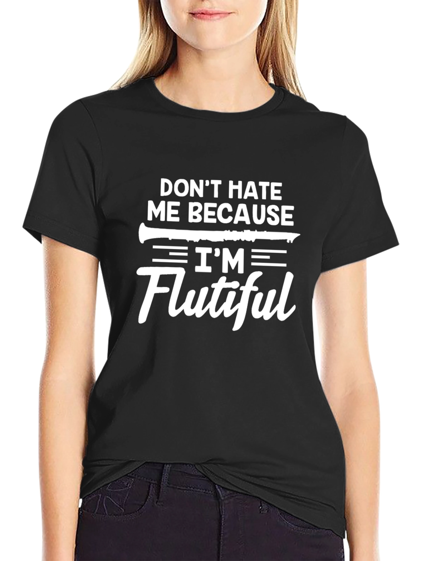 Flutiful Graphic T-Shirt - Music Lover Tee