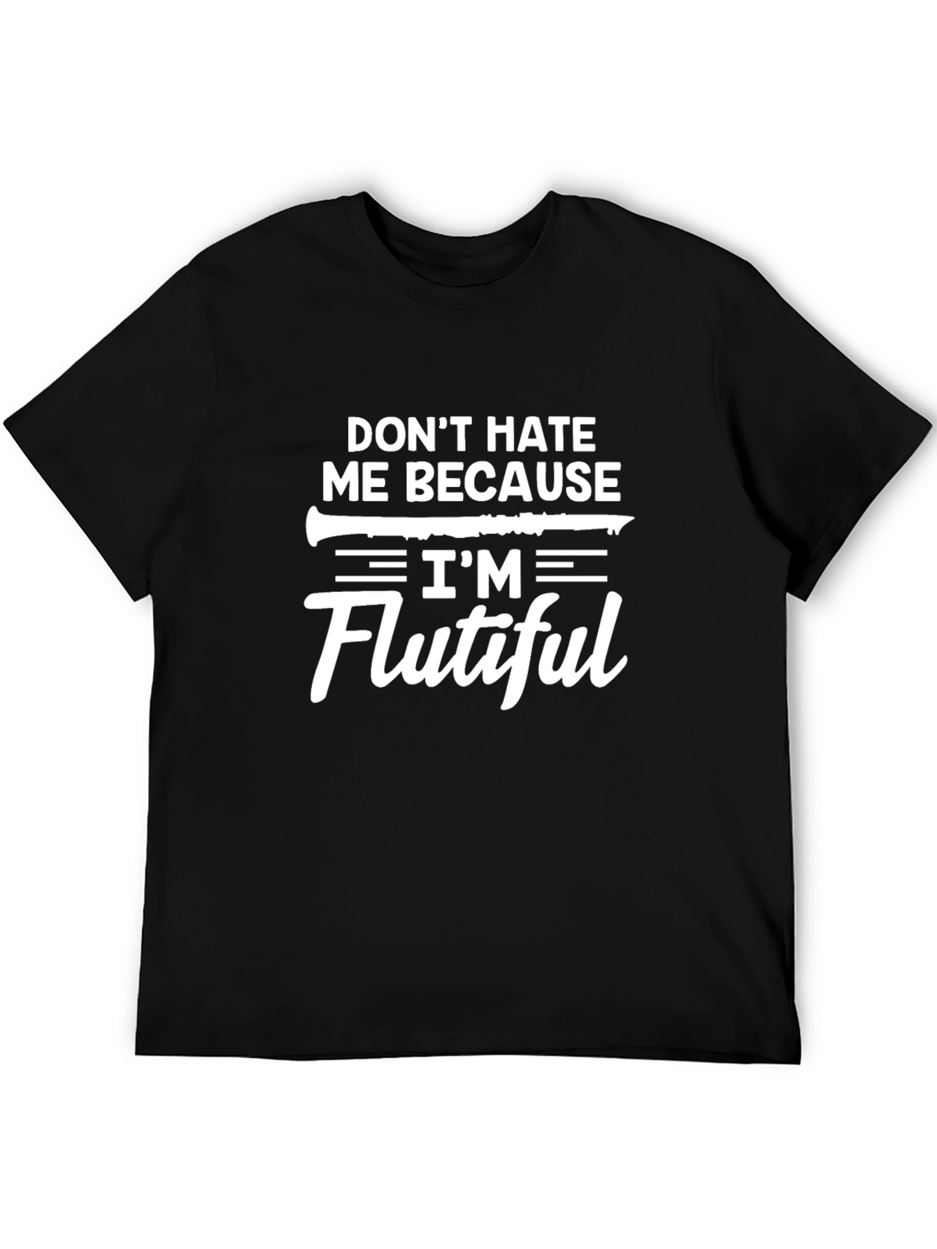 Flutiful Graphic T-Shirt - Music Lover Tee