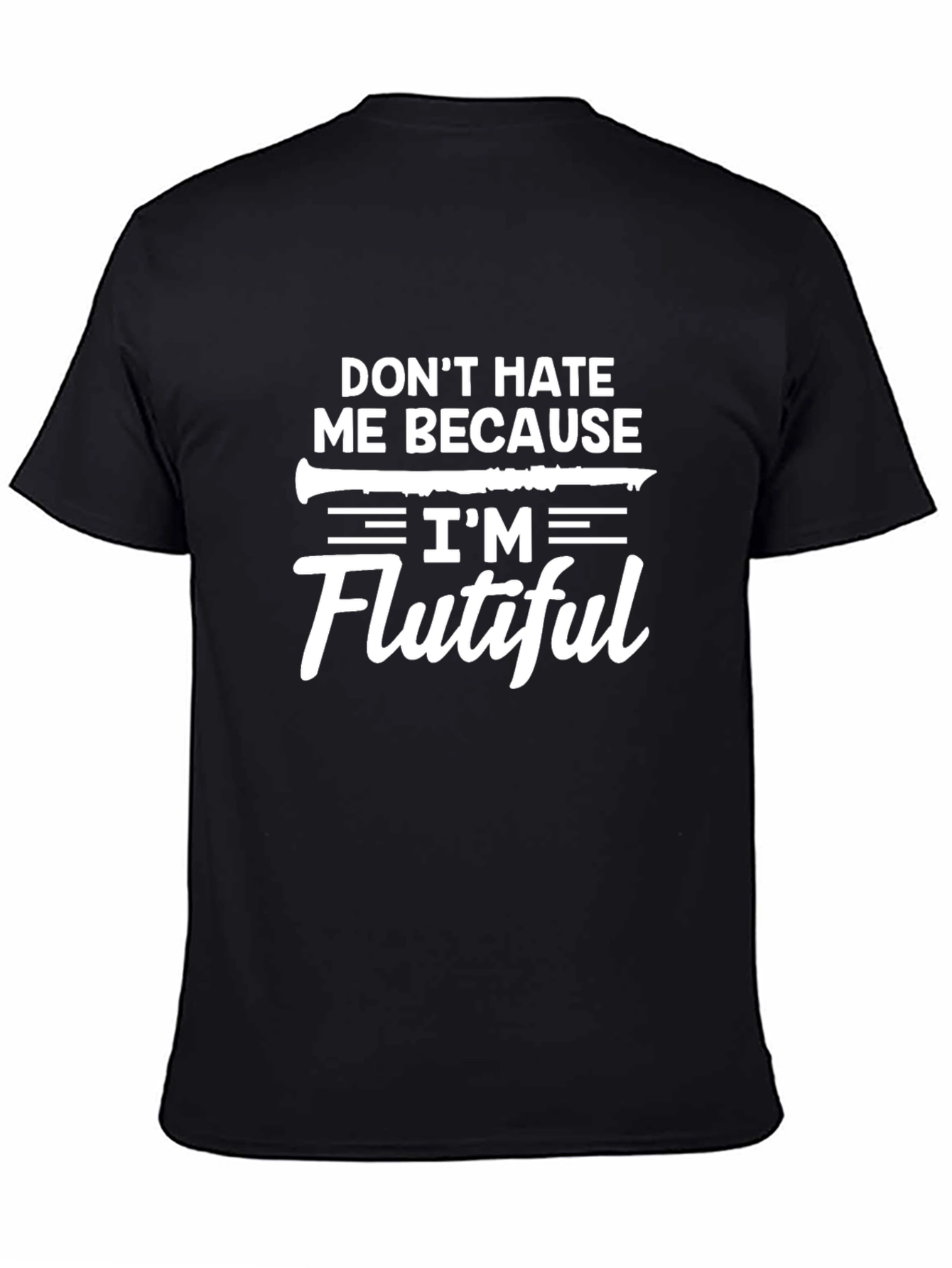 Flutiful Graphic T-Shirt - Music Lover Tee