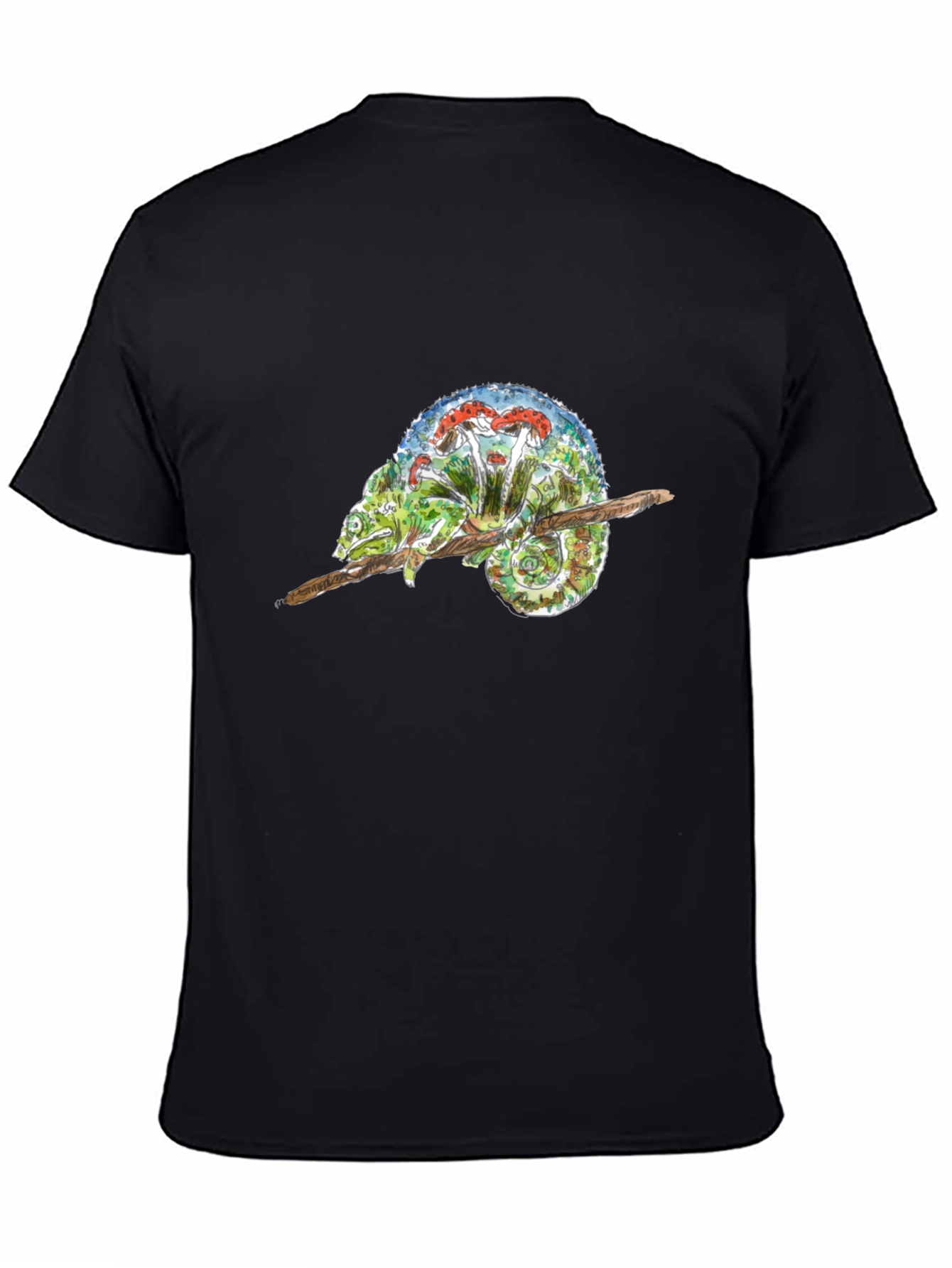 Chameleon Mushroom Graphic Tee