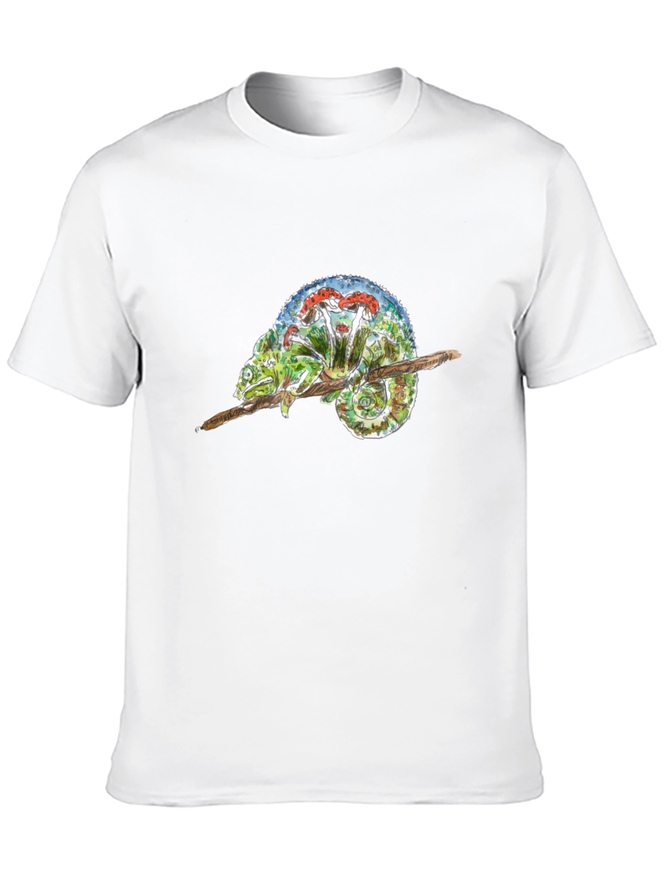 Chameleon Mushroom Graphic Tee
