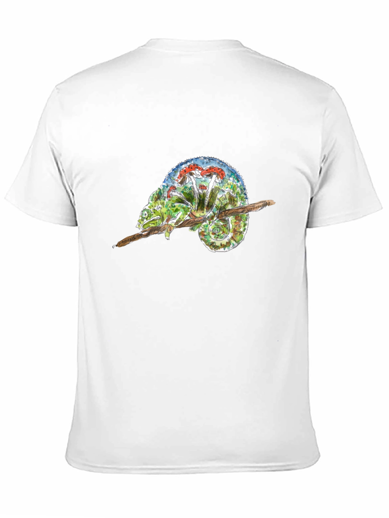 Chameleon Mushroom Graphic Tee